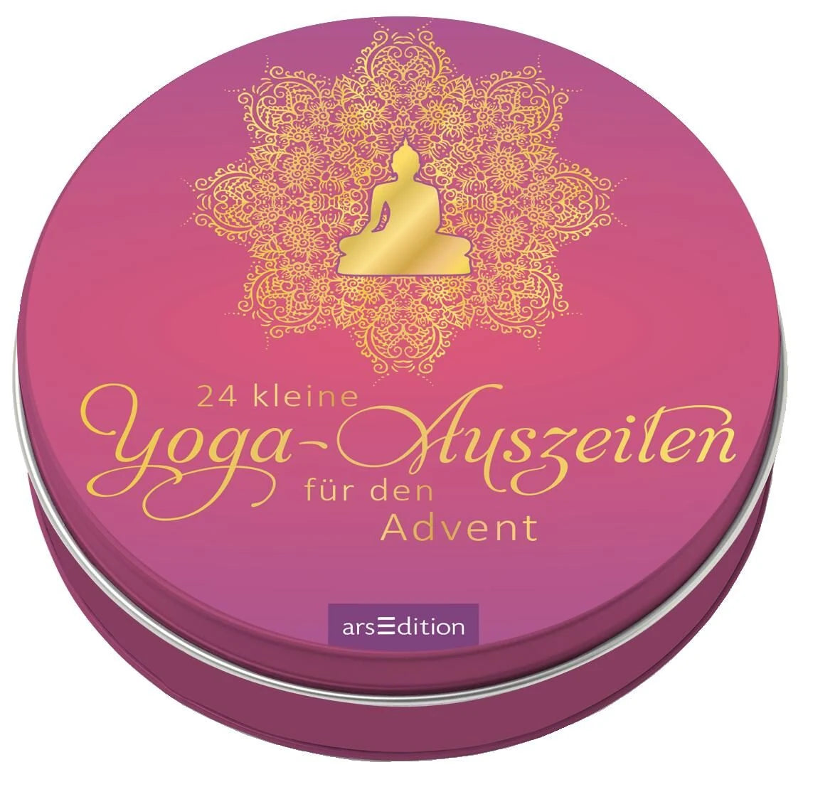 Adventskalender: Adventskalender in der Dose. 24 kleine Yoga-Auszeiten für den Advent