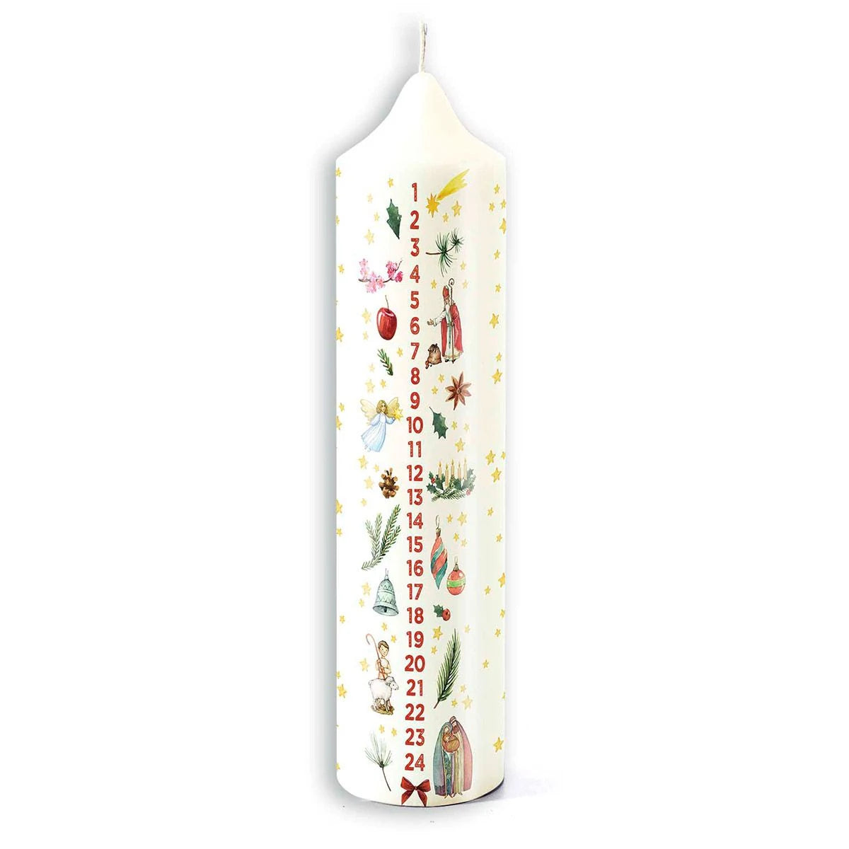 Adventskalender: Adventskalender-Kerze