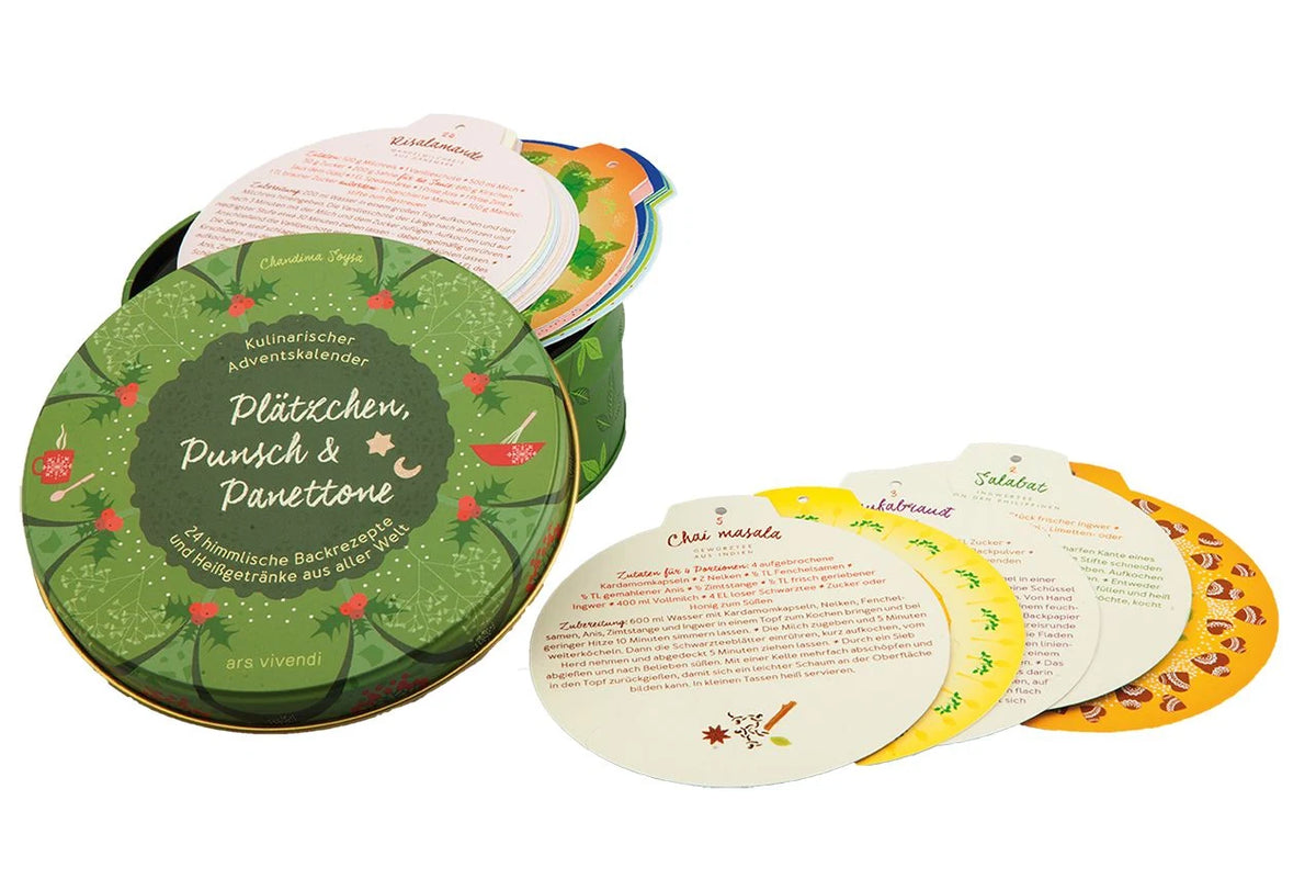 Adventskalender Plätzchen, Punsch & Panettone - 24 himmlische Backrezepte und Heißgetränke aus aller Welt – Ansicht