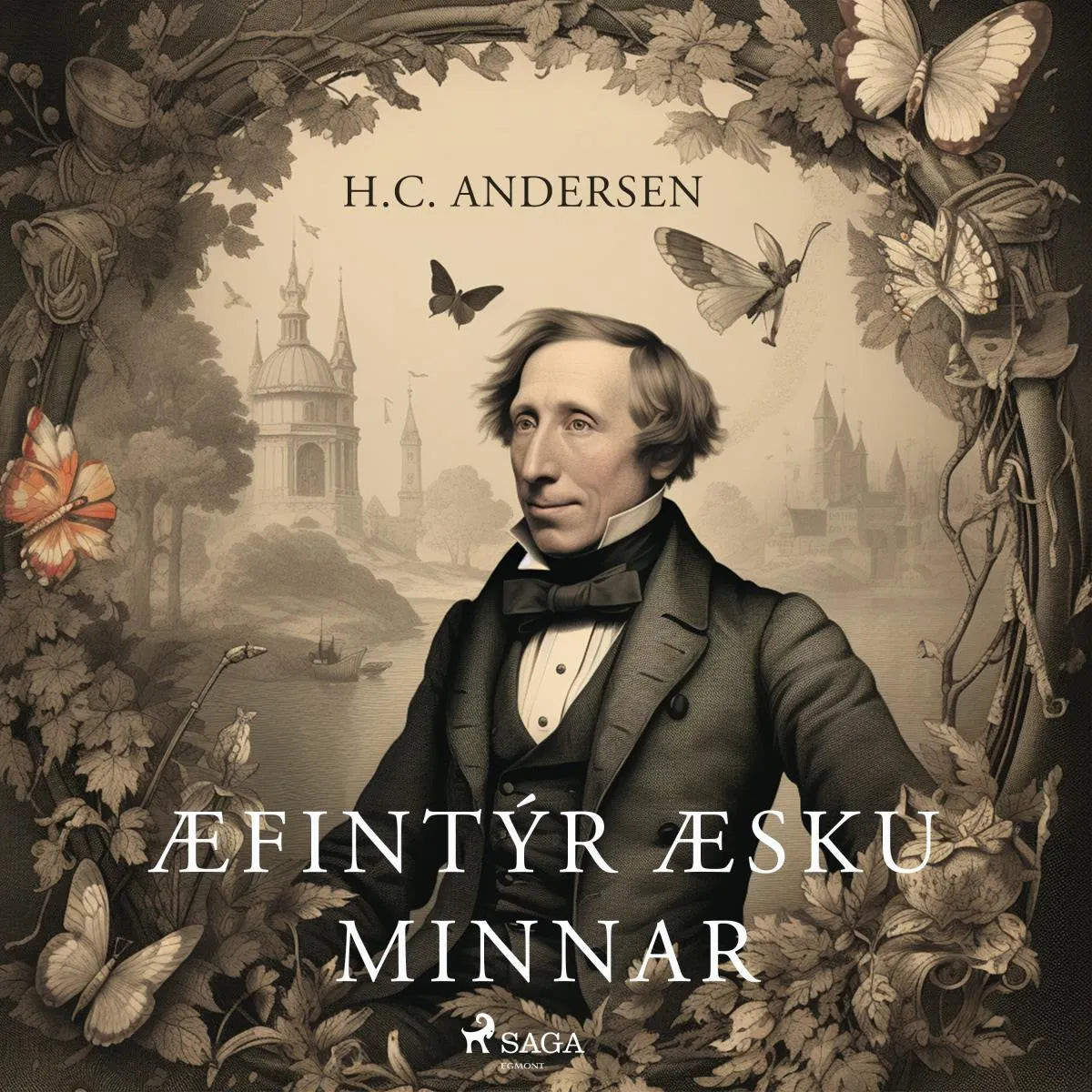 Cover: Æfintýr æsku minnar (Hörbuch Download) von H.C. Andersen