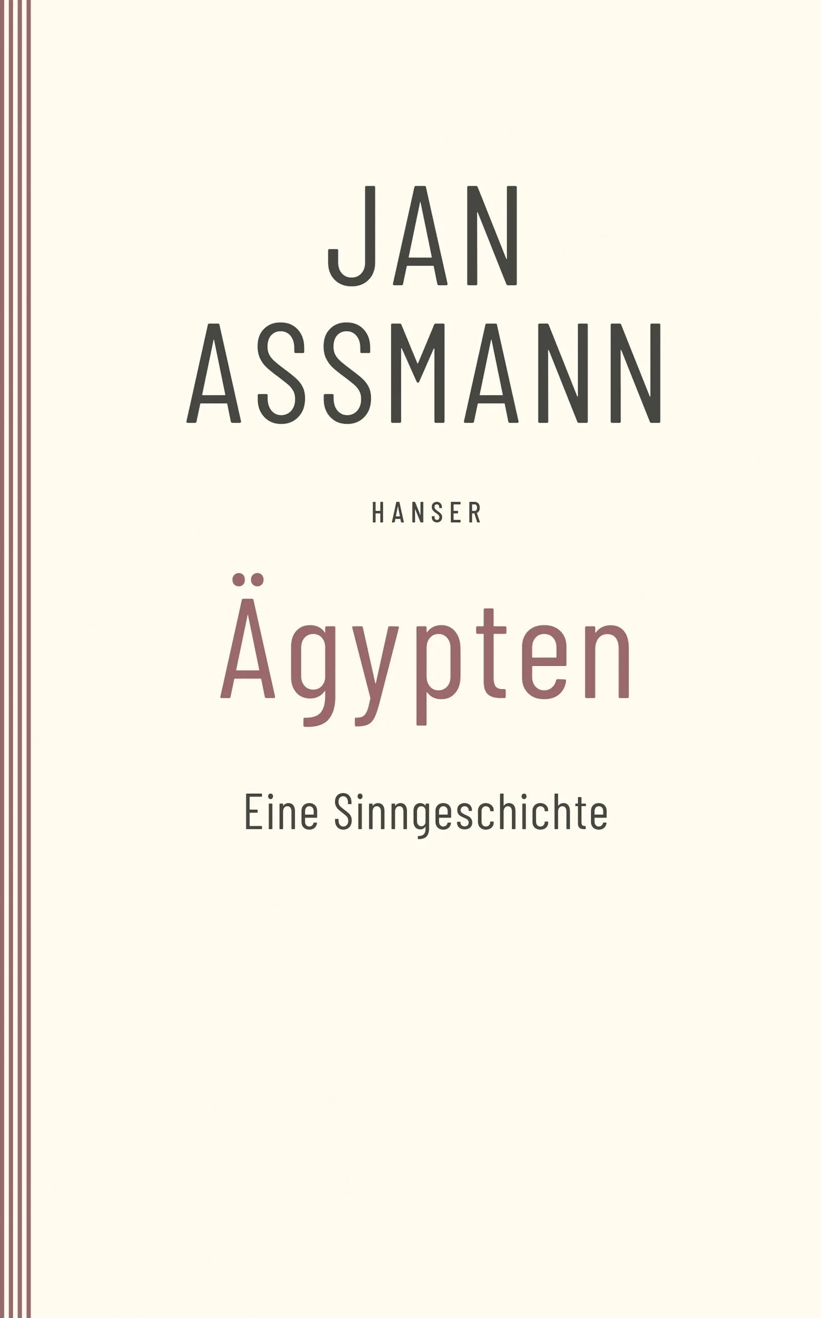 Buchcover von 'Ägypten' - Taschenbuch von Jan Assmann
