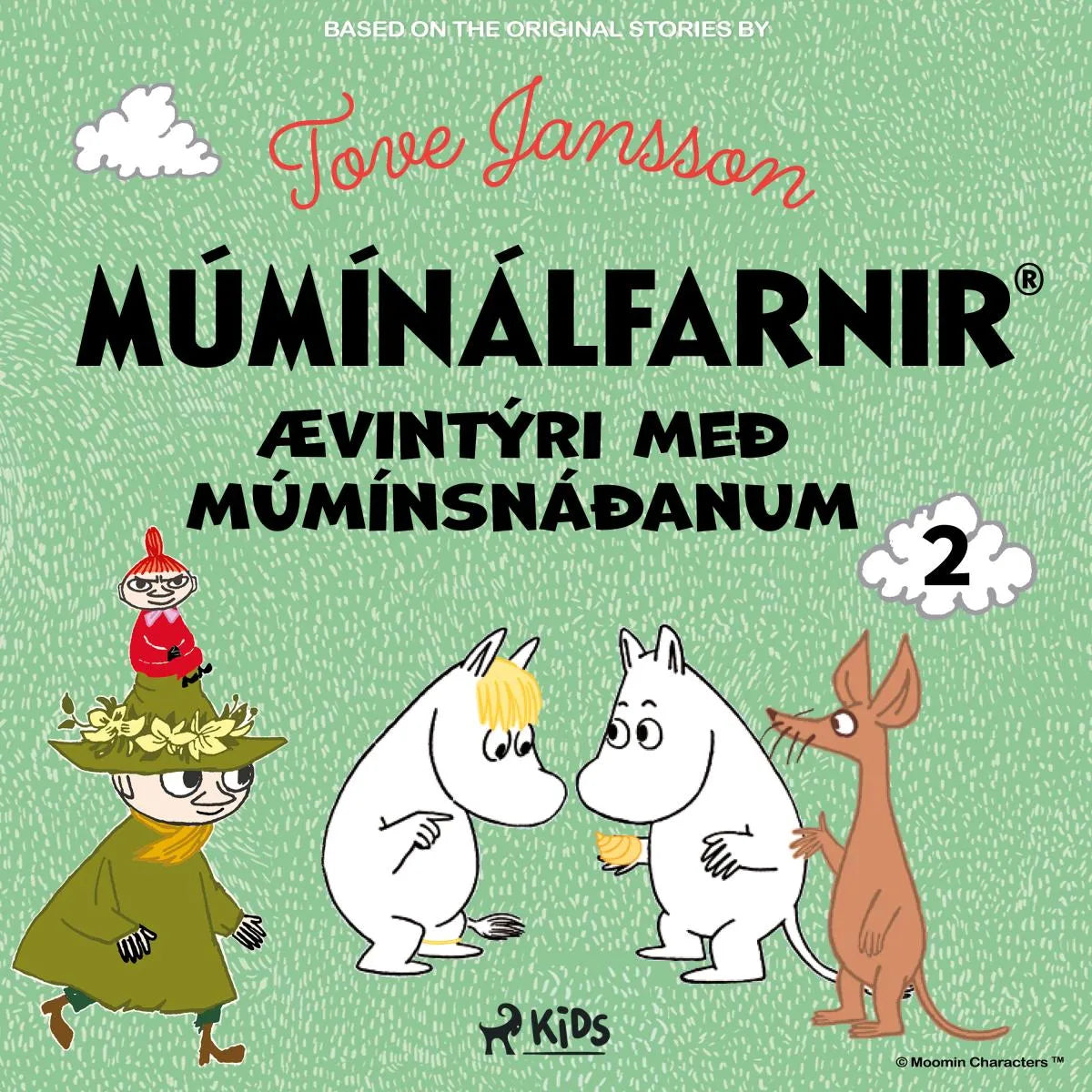 Cover: Ævintýri með múmínsnáðanum 2 (Hörbuch Download) von Tove Jansson