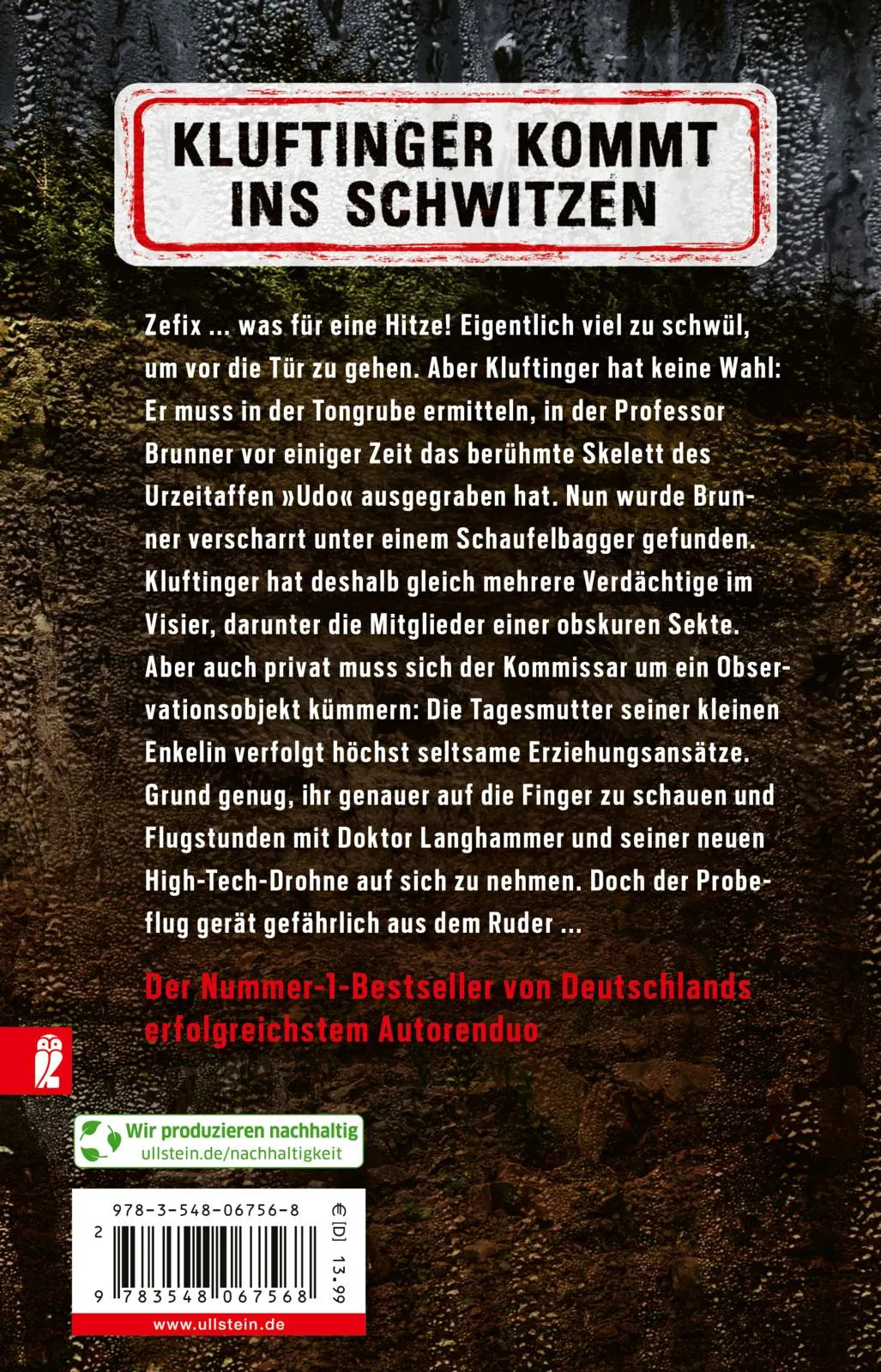 Rückseite: Affenhitze (Taschenbuch)