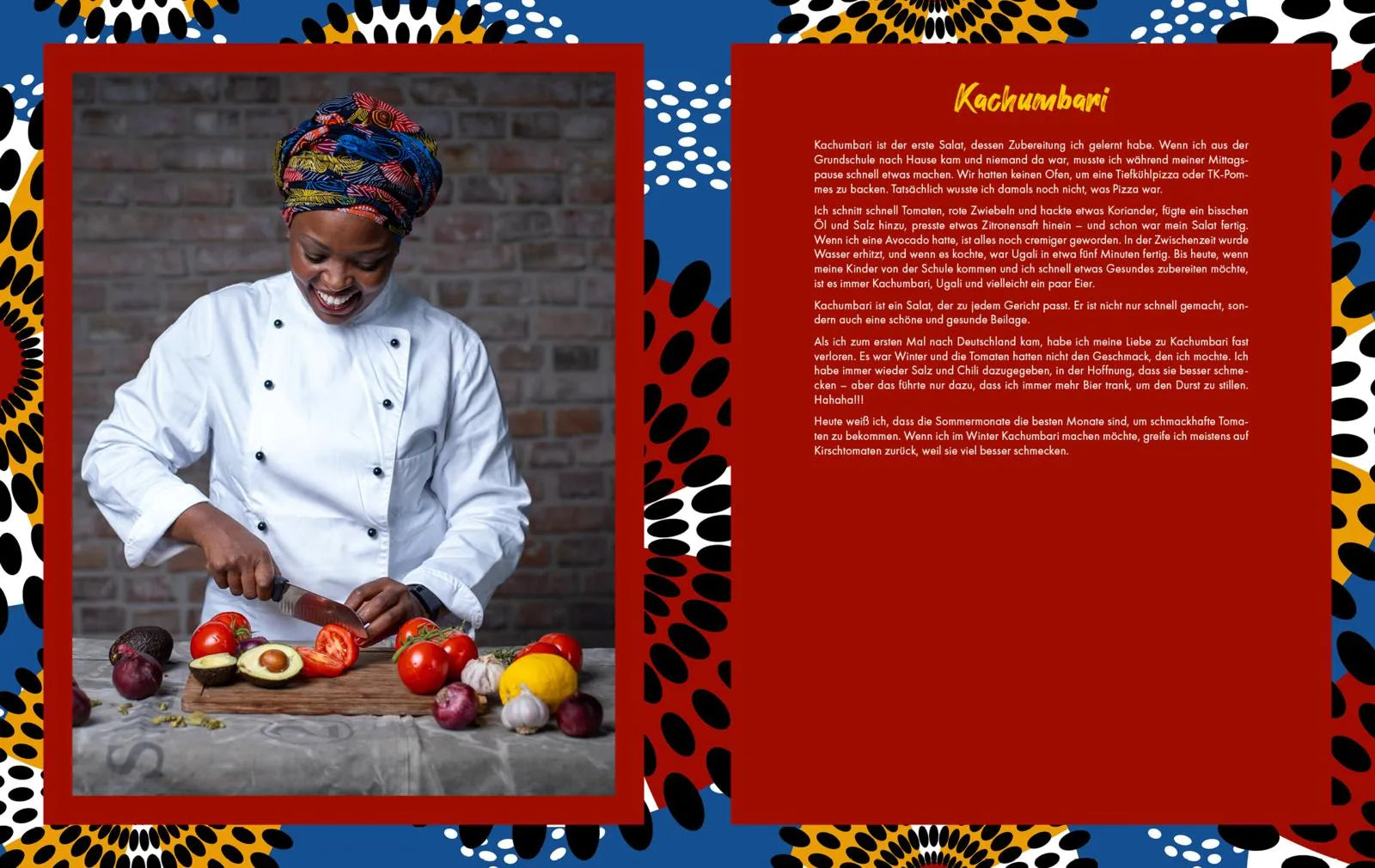 Innenansicht von 'African Comfort Food' - Gebundene Ausgabe