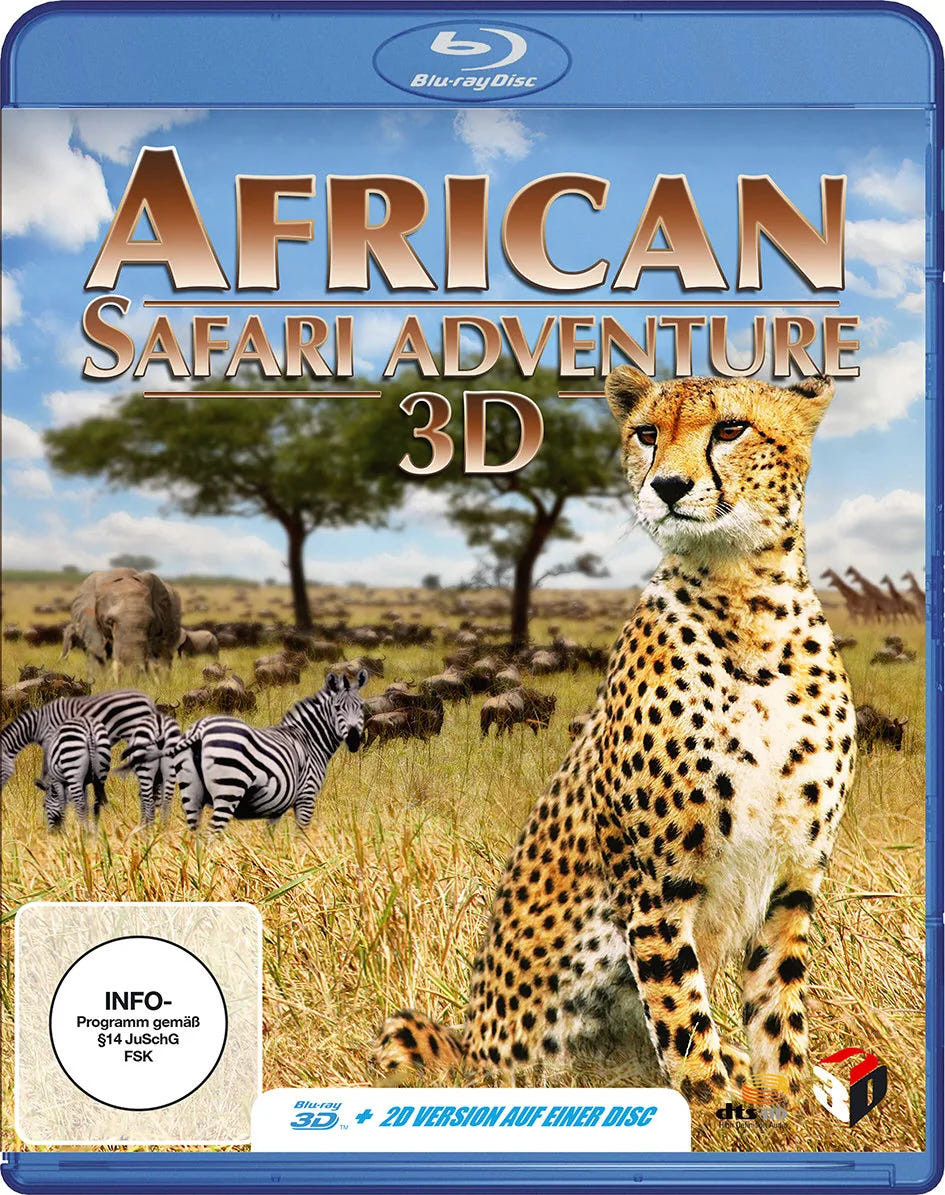 African Safari Adventure - Blu-ray 3D