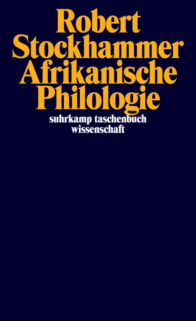 Buchcover von 'Afrikanische Philologie' - Taschenbuch von Robert Stockhammer