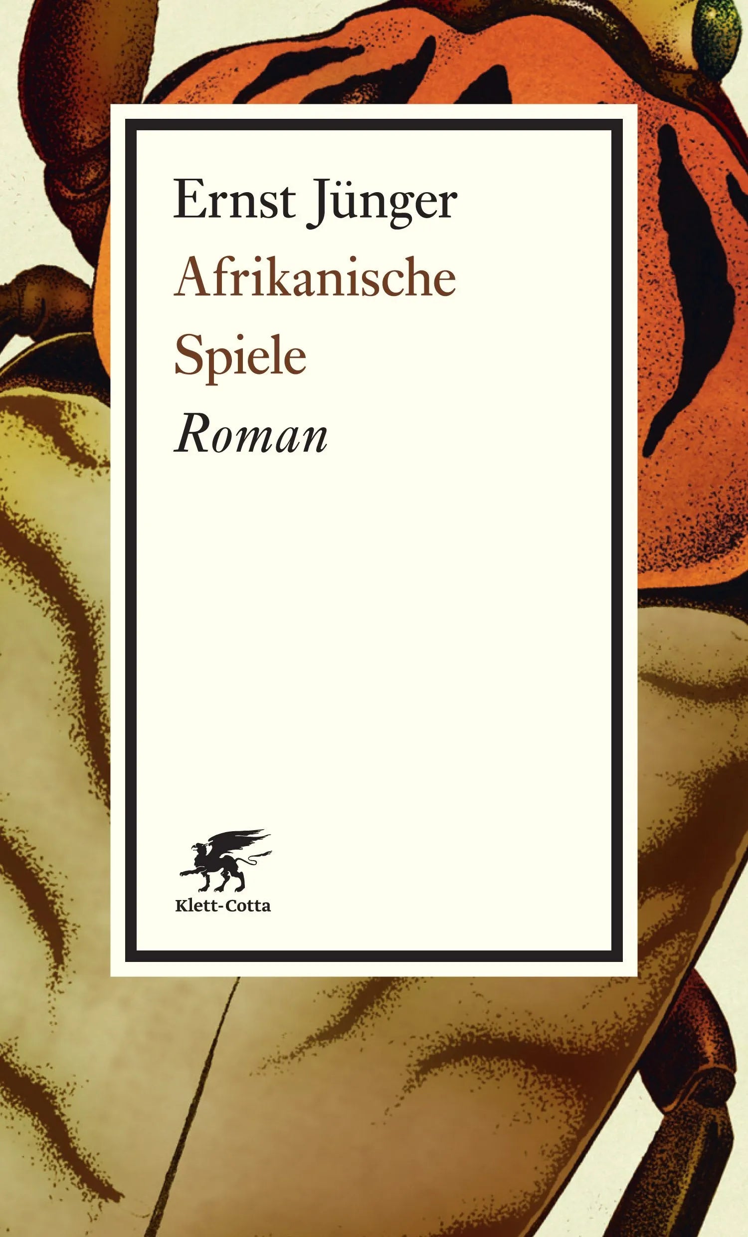 Buchcover von 'Afrikanische Spiele' - Taschenbuch von Ernst Jünger