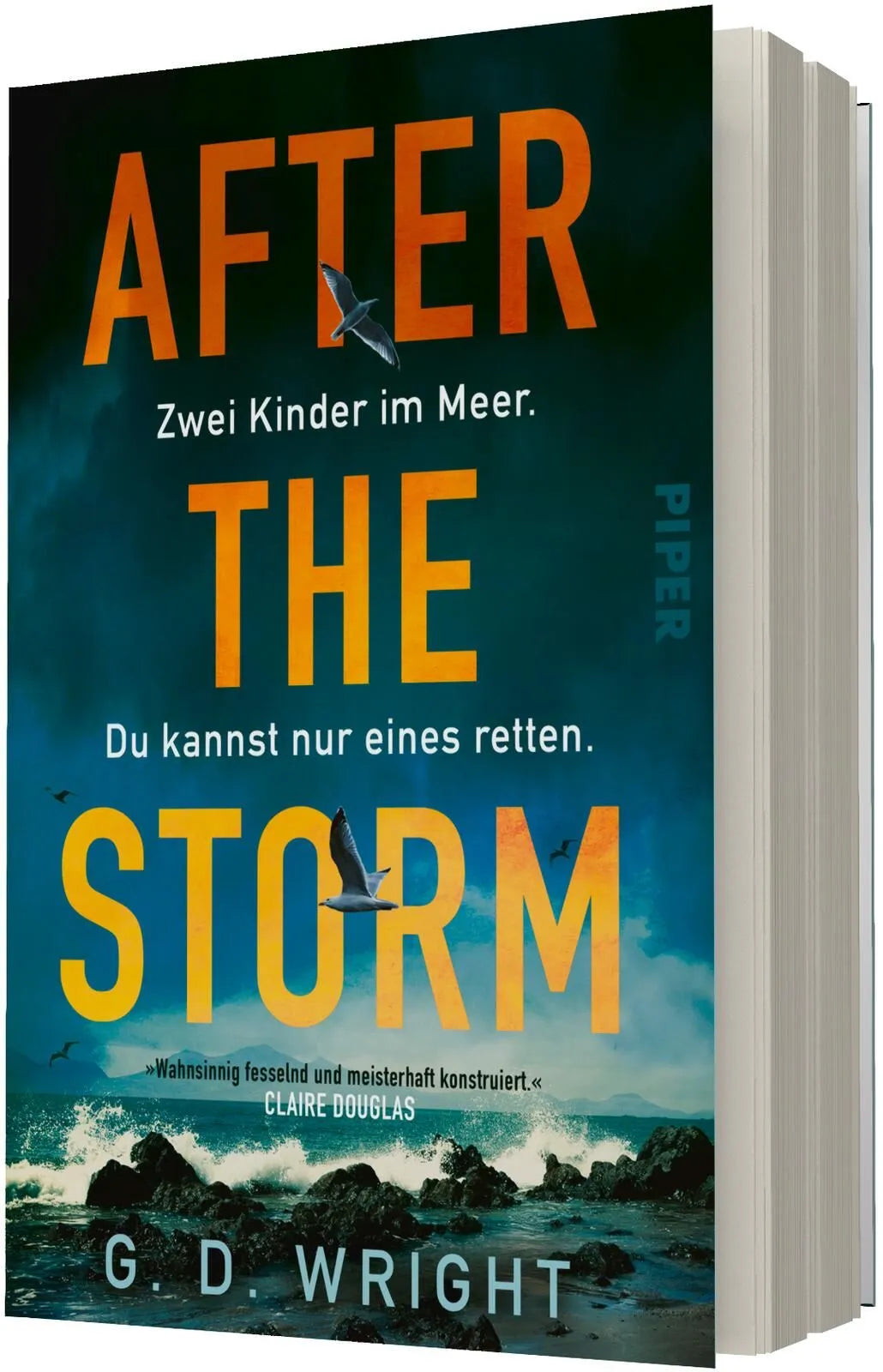 Detailansicht: After the Storm – Zwei Kinder im Meer. Du kannst nur eines retten. (Paperback)