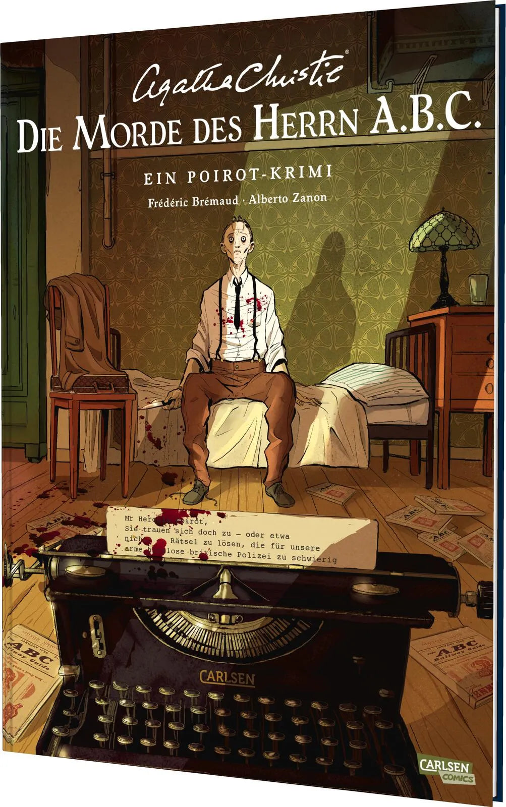 Buchcover von 'Agatha Christie Classics: Die Morde des Herrn ABC' - Gebundene Ausgabe von Agatha Christie