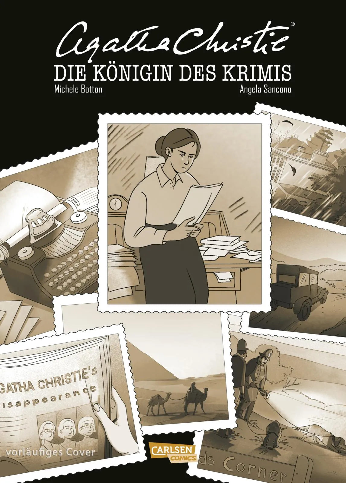 Cover: Agatha Christie – Die Königin des Krimis (Hardcover) von Michele Botton