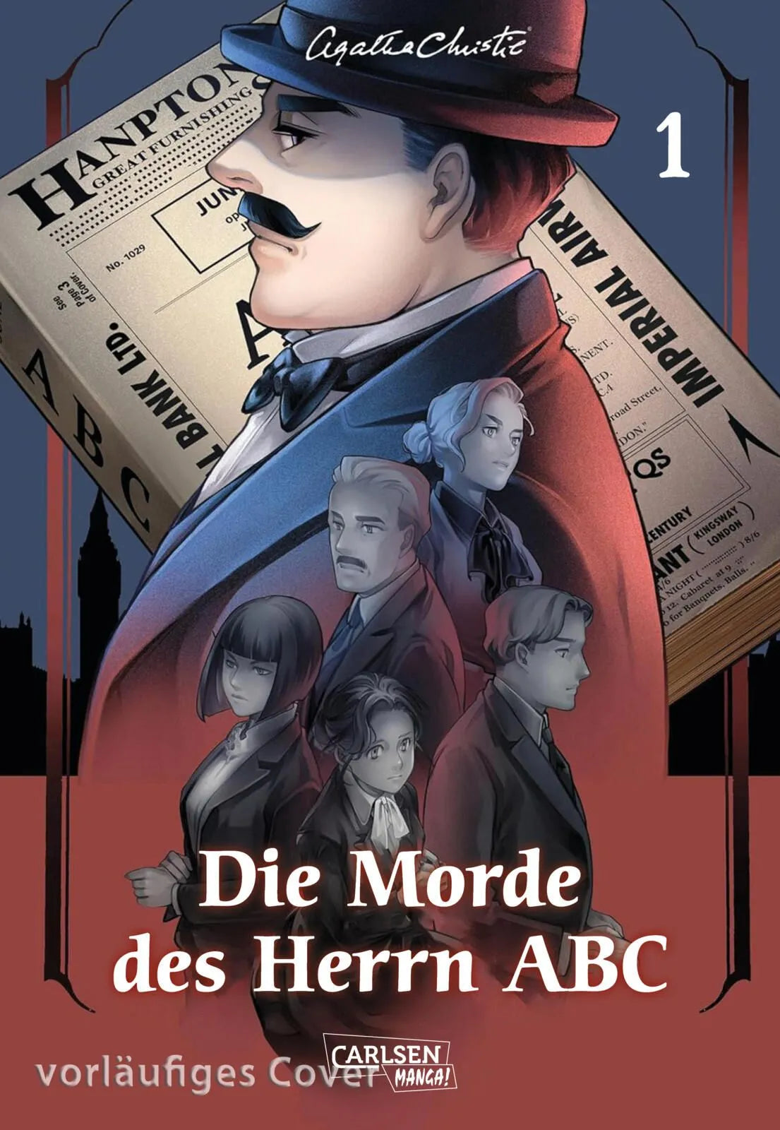 Cover: Agatha Christie: Die Morde des Herrn ABC (Taschenbuch)
