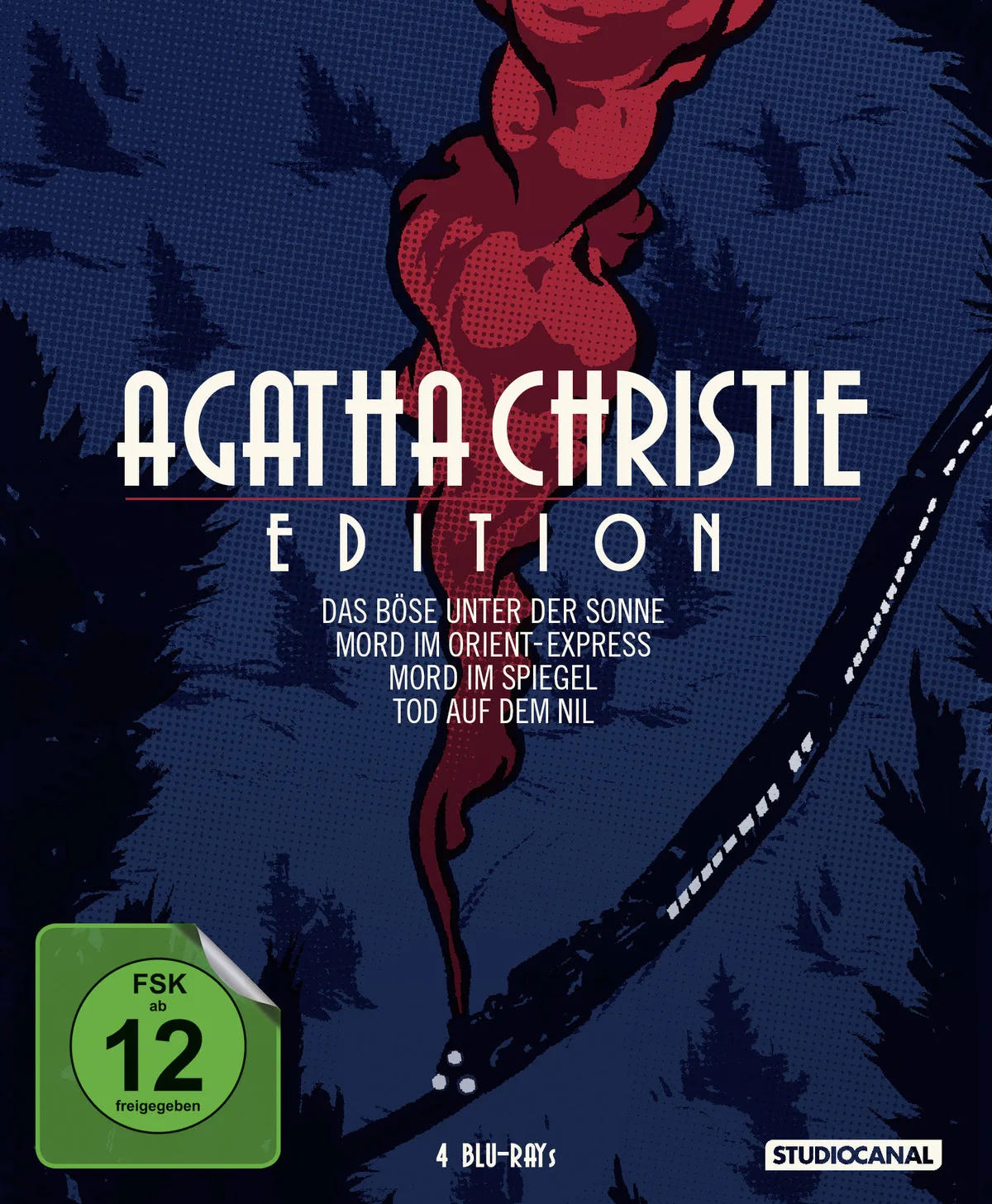 Agatha Christie Edition  [4 BRs] - Blu-ray Disc