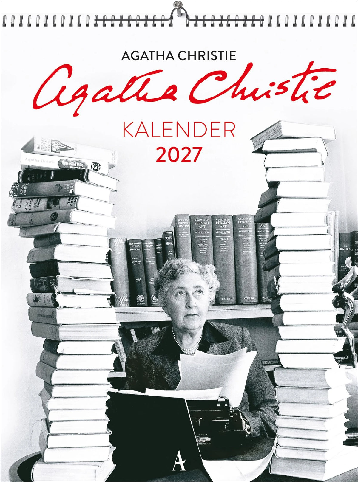 Wandkalender: Agatha Christie Kalender 2027