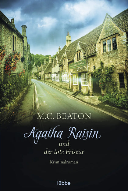 Buchcover von 'Agatha Raisin und der tote Friseur' - Taschenbuch von M. C. Beaton