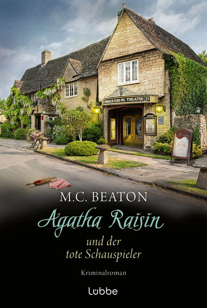 Buchcover von 'Agatha Raisin und der tote Schauspieler' - Taschenbuch von M. C. Beaton