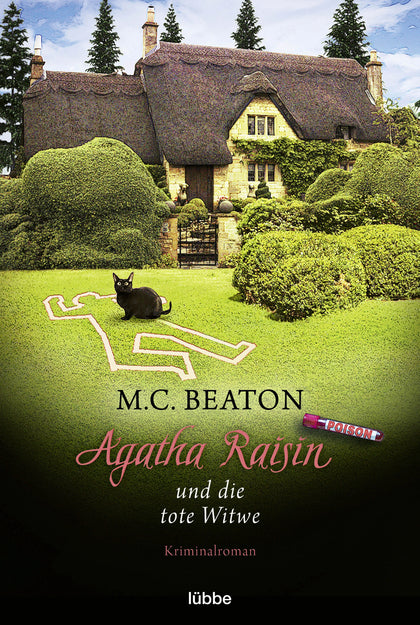 Buchcover von 'Agatha Raisin und die tote Witwe' - Taschenbuch von M. C. Beaton