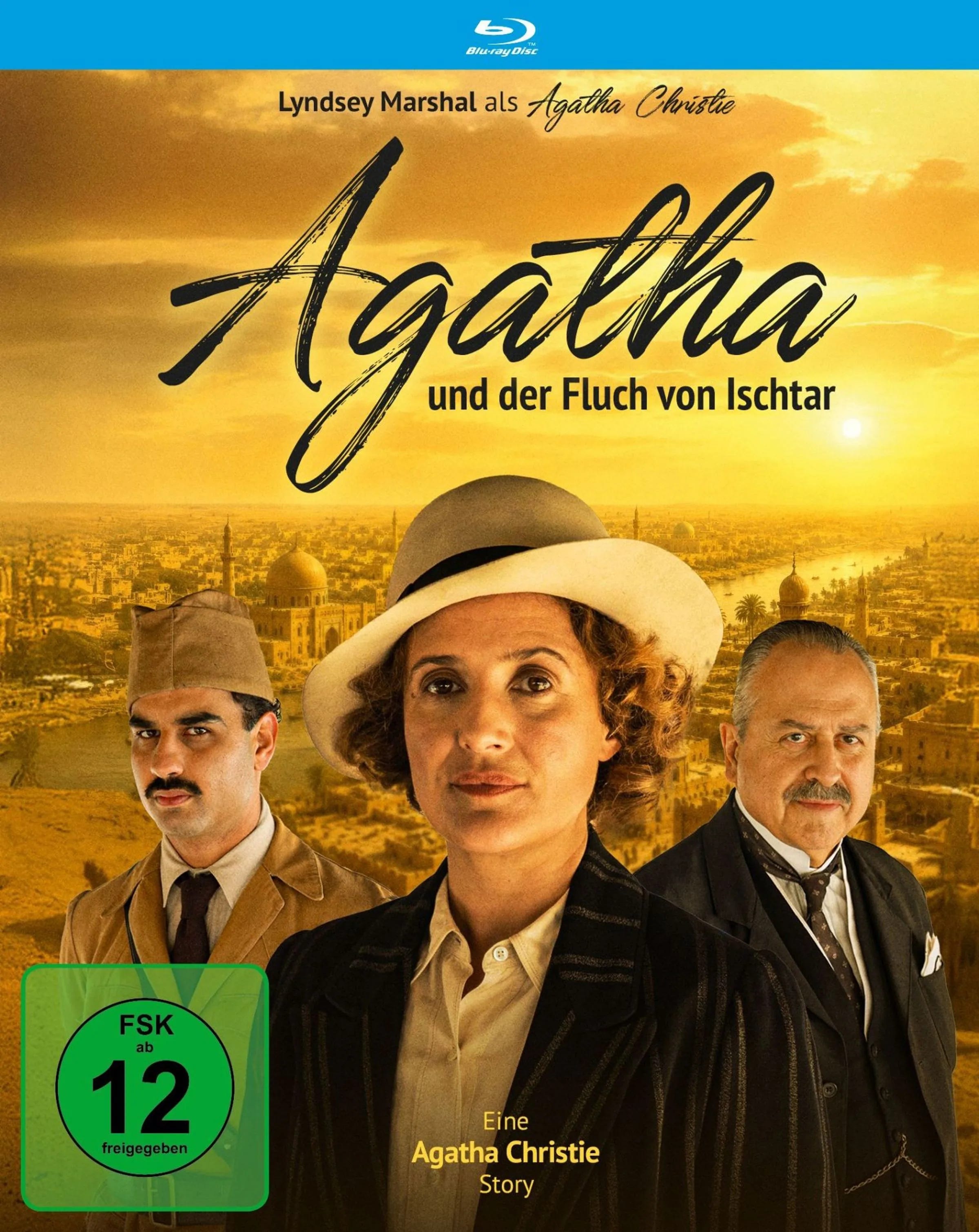 Blu-ray-Cover: Agatha und der Fluch von Ischtar. Regie: Sam Yates