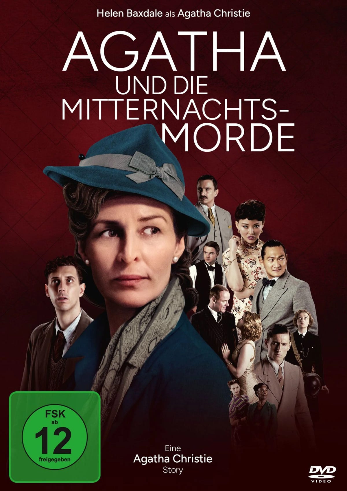 DVD-Cover: Agatha und die Mitternachtsmorde. Regie: Joe Stephenson