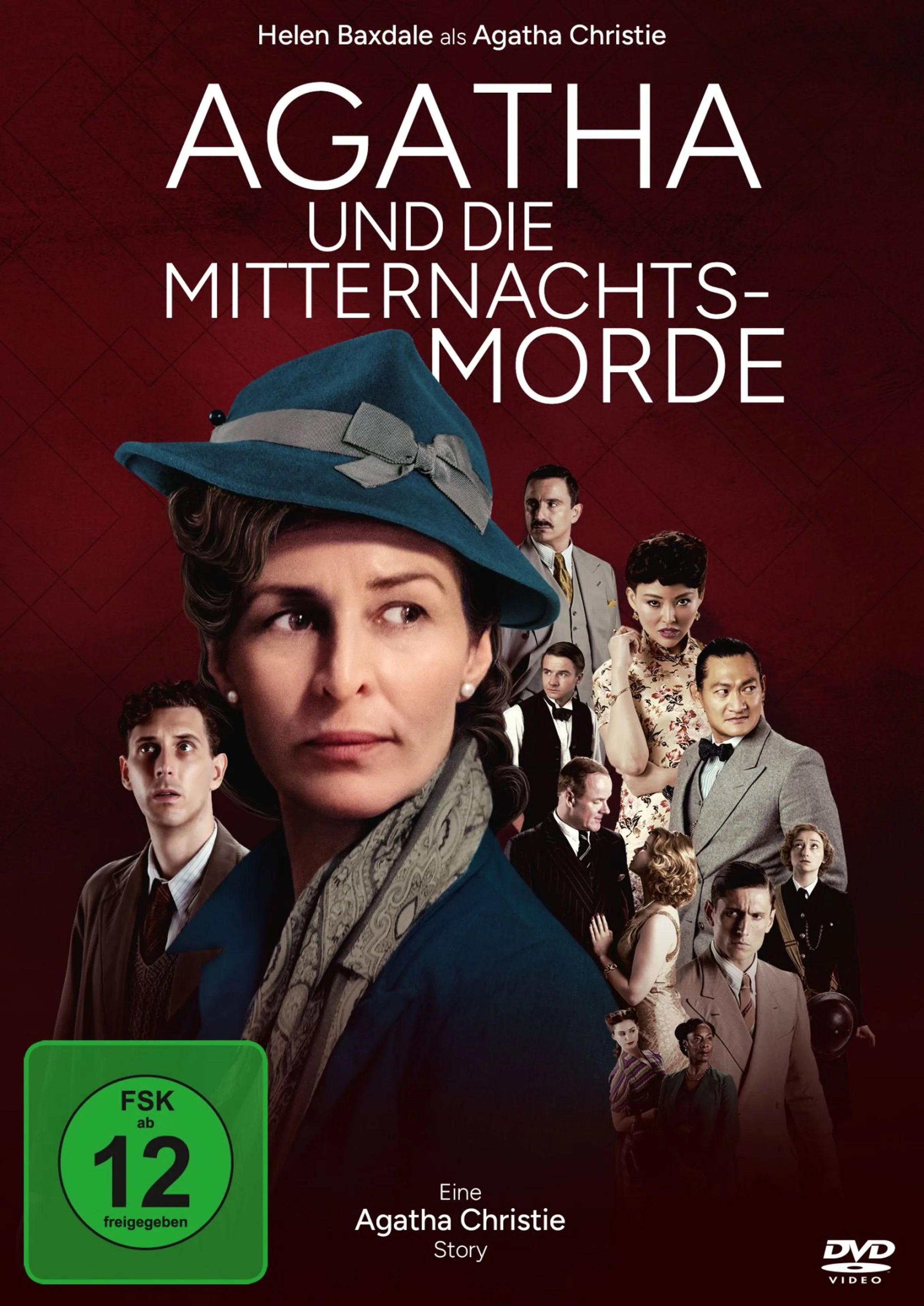 DVD-Cover: Agatha und die Mitternachtsmorde. Regie: Joe Stephenson