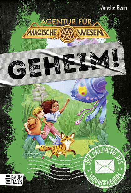Buchcover von 'Agentur für magische Wesen: Löse das Rätsel des Seeungeheuers' - Gebundene Ausgabe von Amelie Benn