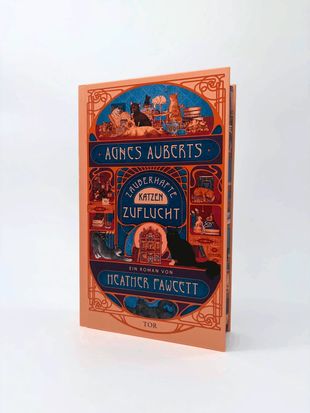 Detailansicht: Agnes Auberts zauberhafte Katzenzuflucht (Hardcover)