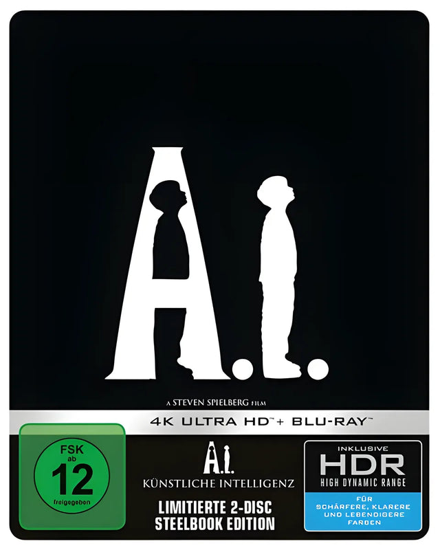 A.I. Künstliche Intelligenz - Limitiertes 2-Disc Steelbook - 4K UHD Blu-ray