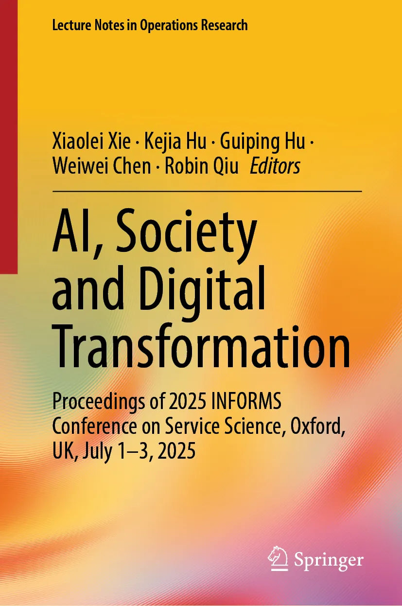 Cover: AI, Society and Digital Transformation (E-Book)