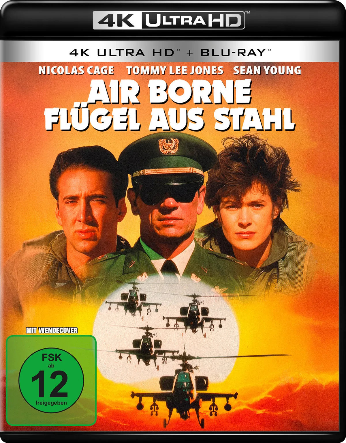 4K UHD Blu-ray-Cover: Air Borne - Flügel aus Stahl. Regie: Dave Green