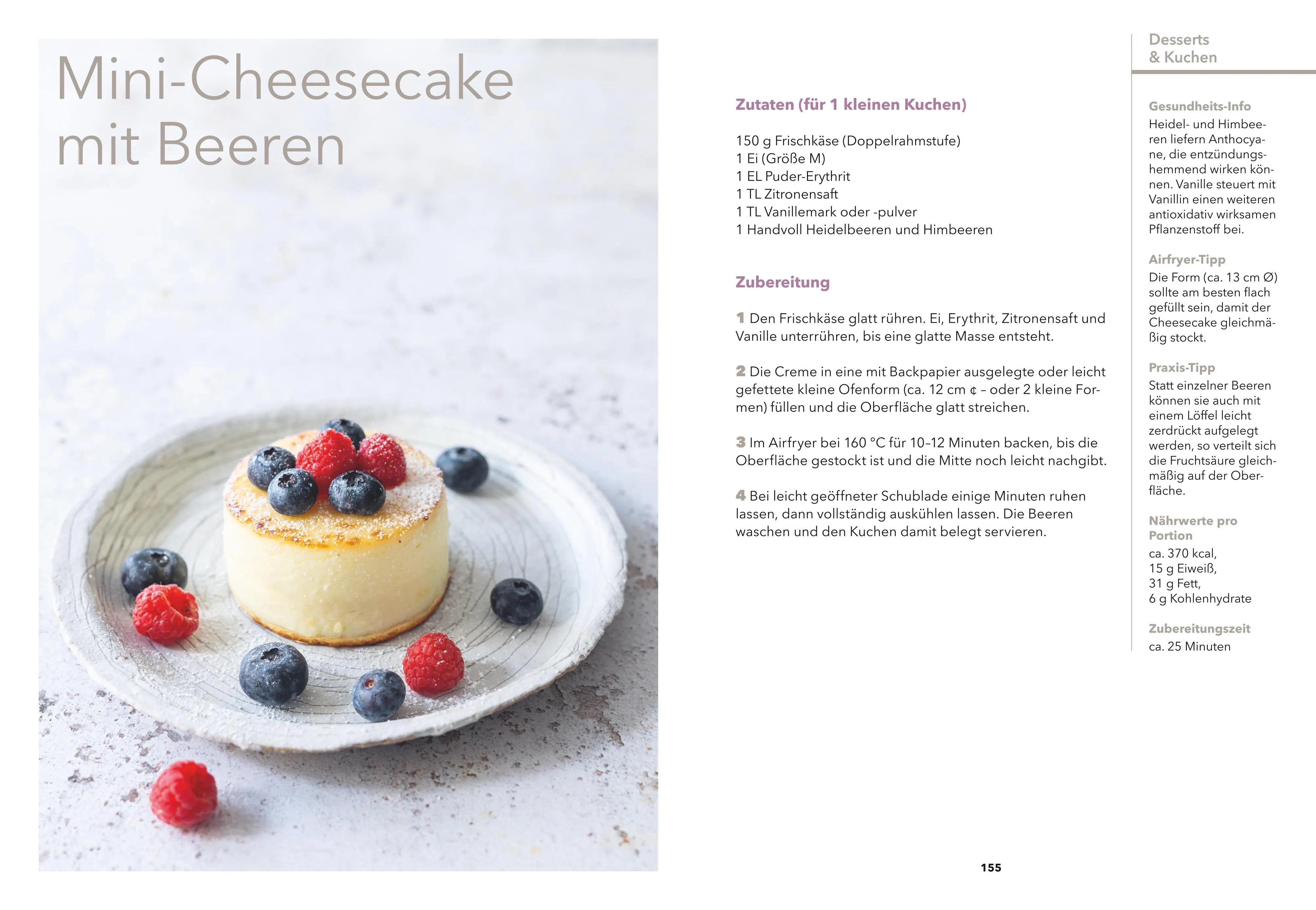 Detailansicht: Airfryer Balance – Essen gegen chronische Entzündungen (Hardcover)