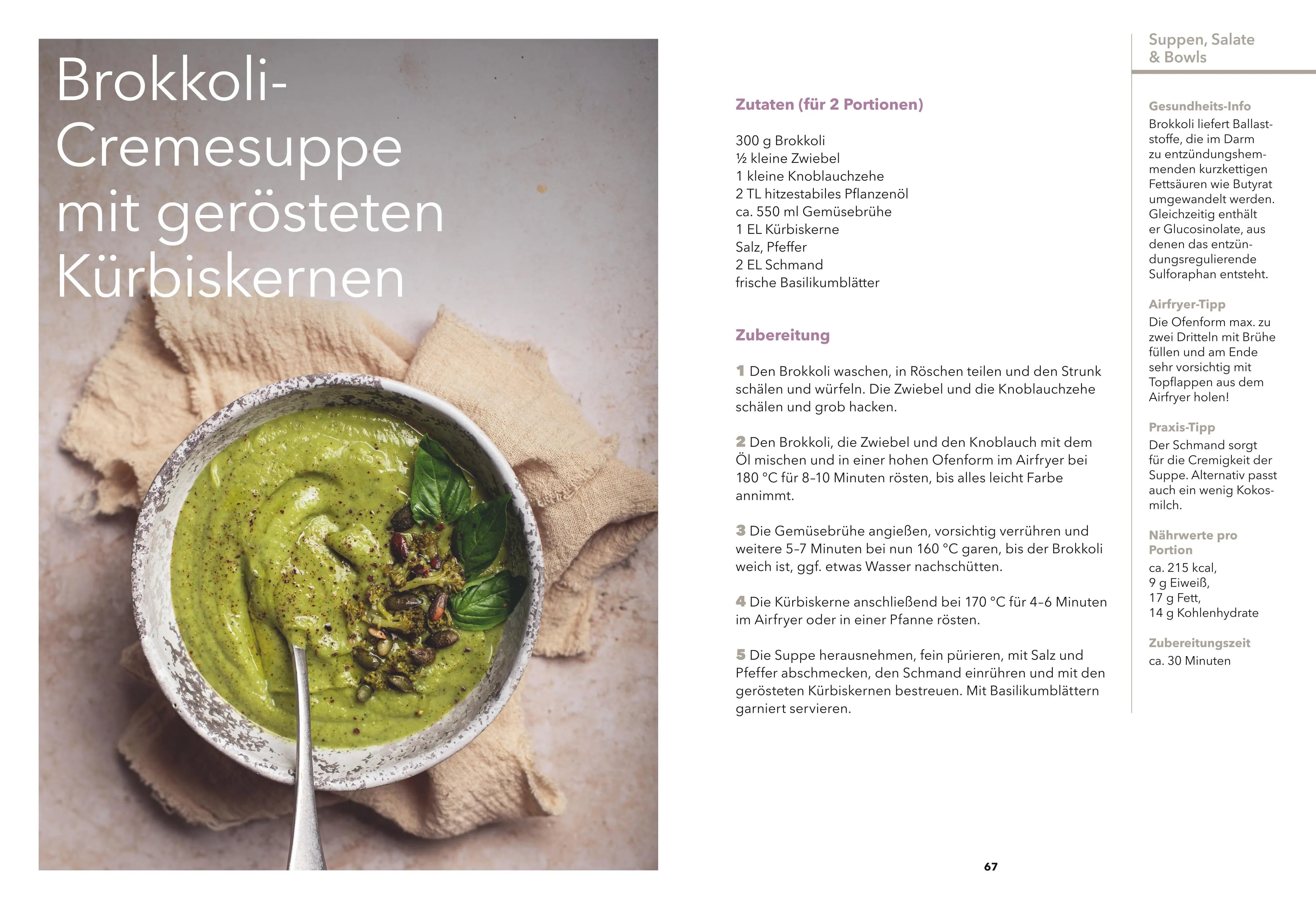 Detailansicht: Airfryer Balance – Essen gegen chronische Entzündungen (Hardcover)