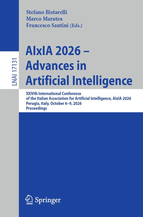 AIxIA 2026 - Advances in Artificial Intelligence