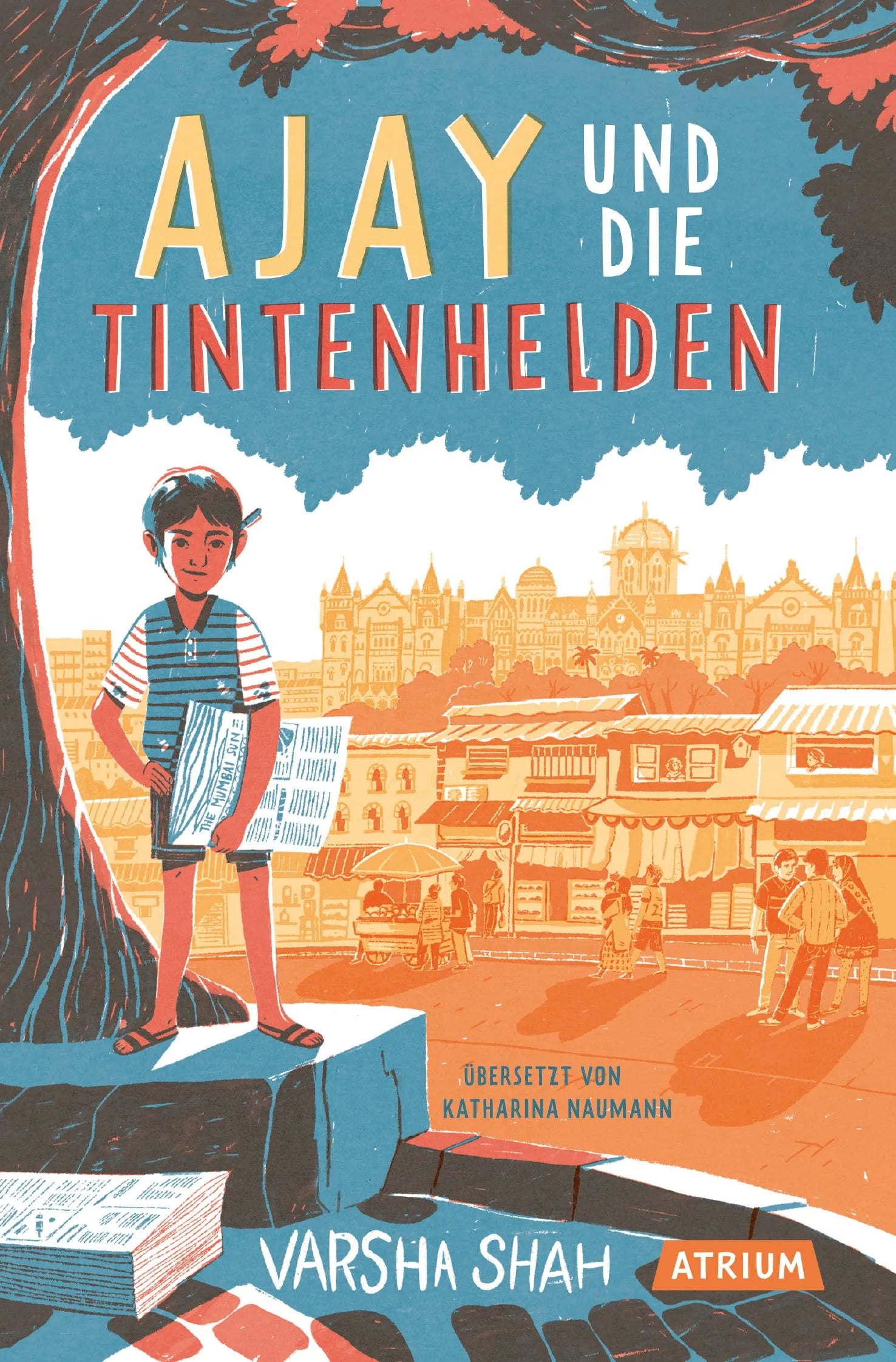 Cover: Ajay und die Tintenhelden (Taschenbuch) von Varsha Shah