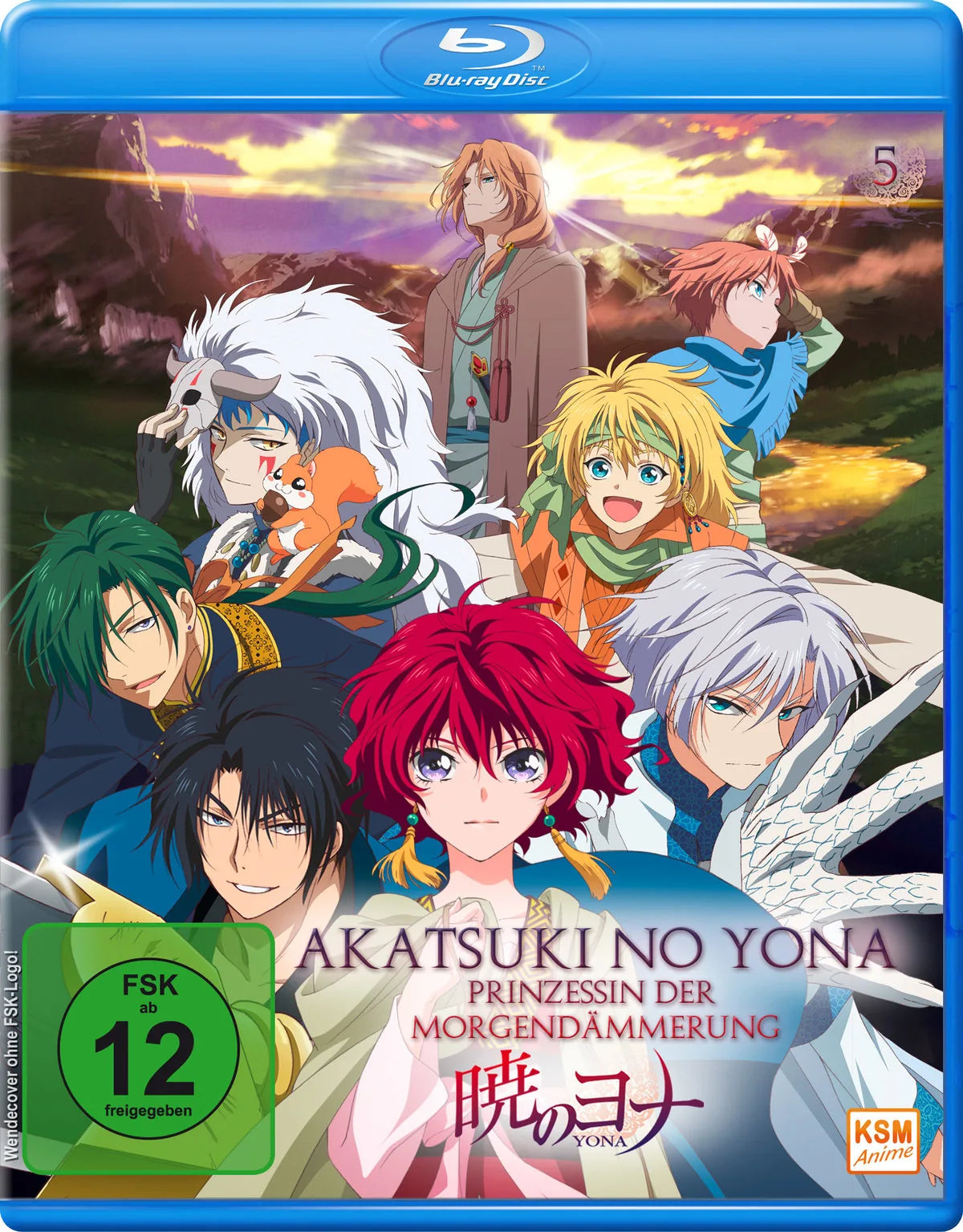 Akatsuki No Yona - Volume 5/Episoden 21-24 - Blu-ray Disc