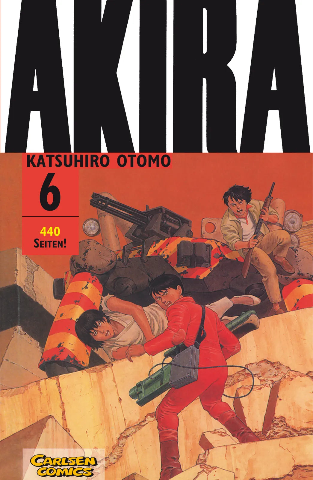 Buchcover von 'Akira 6' - Taschenbuch von Katsuhiro Otomo
