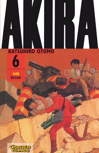 Buchcover von 'Akira 6' - Taschenbuch von Katsuhiro Otomo