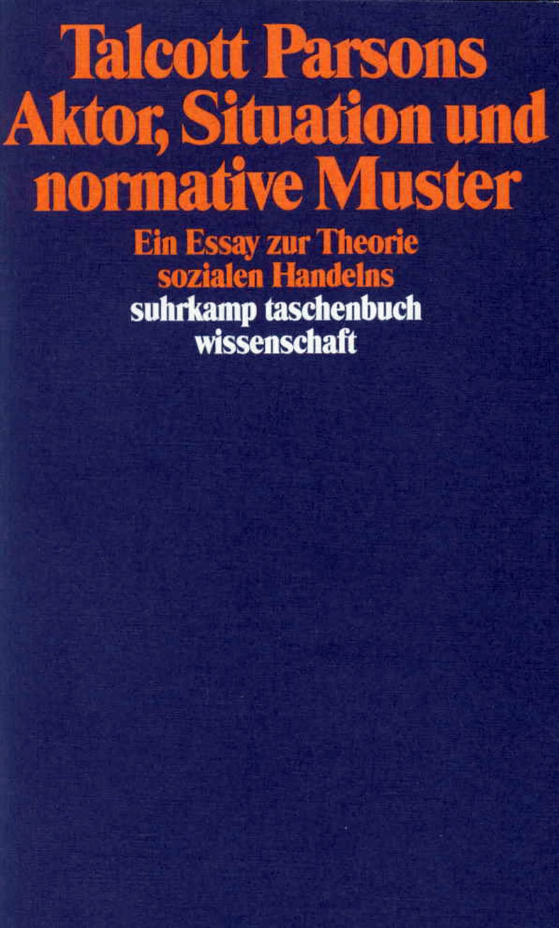 Aktor, Situation und normative Muster