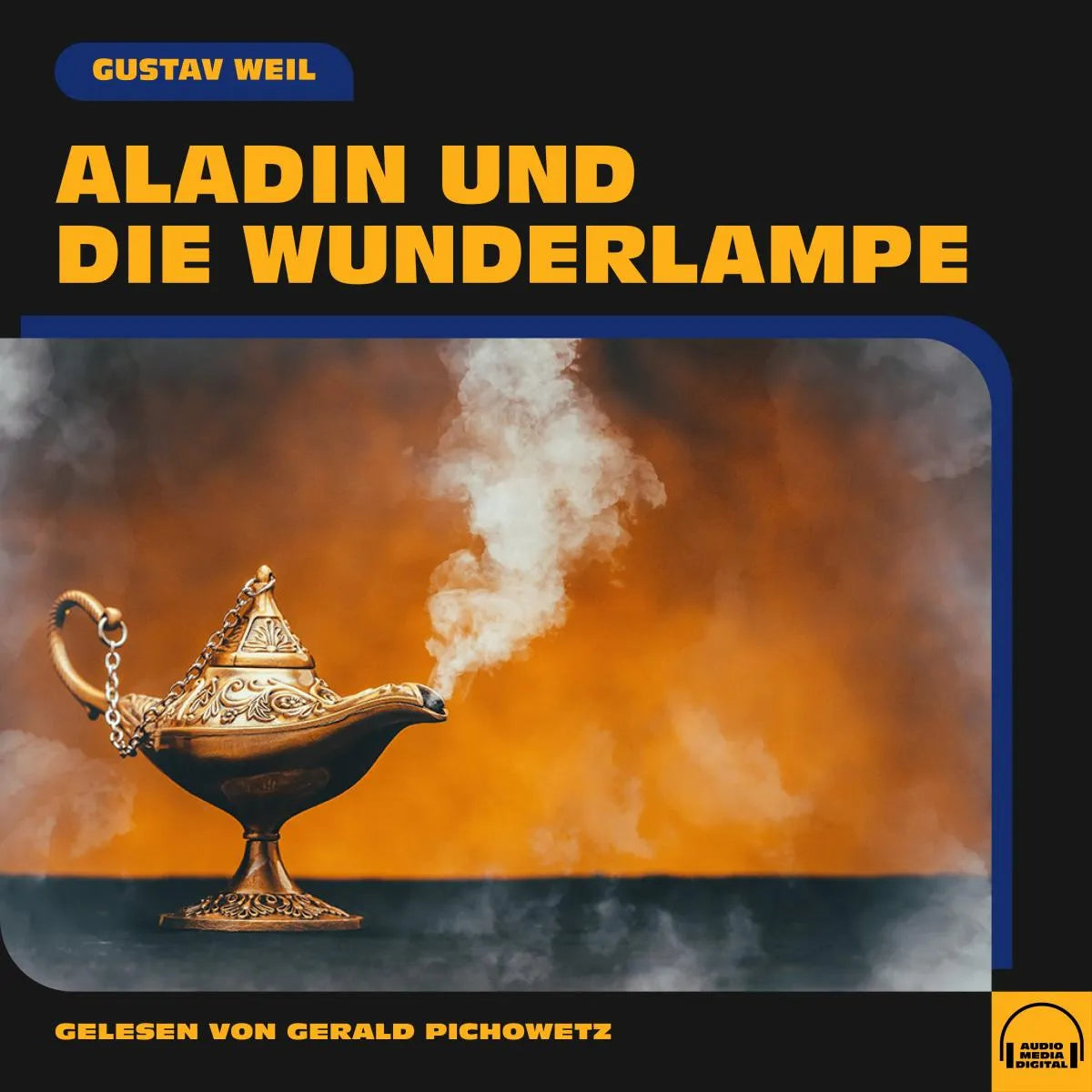 Cover: Aladin und die Wunderlampe (Hörbuch Download) von Gustav Weil