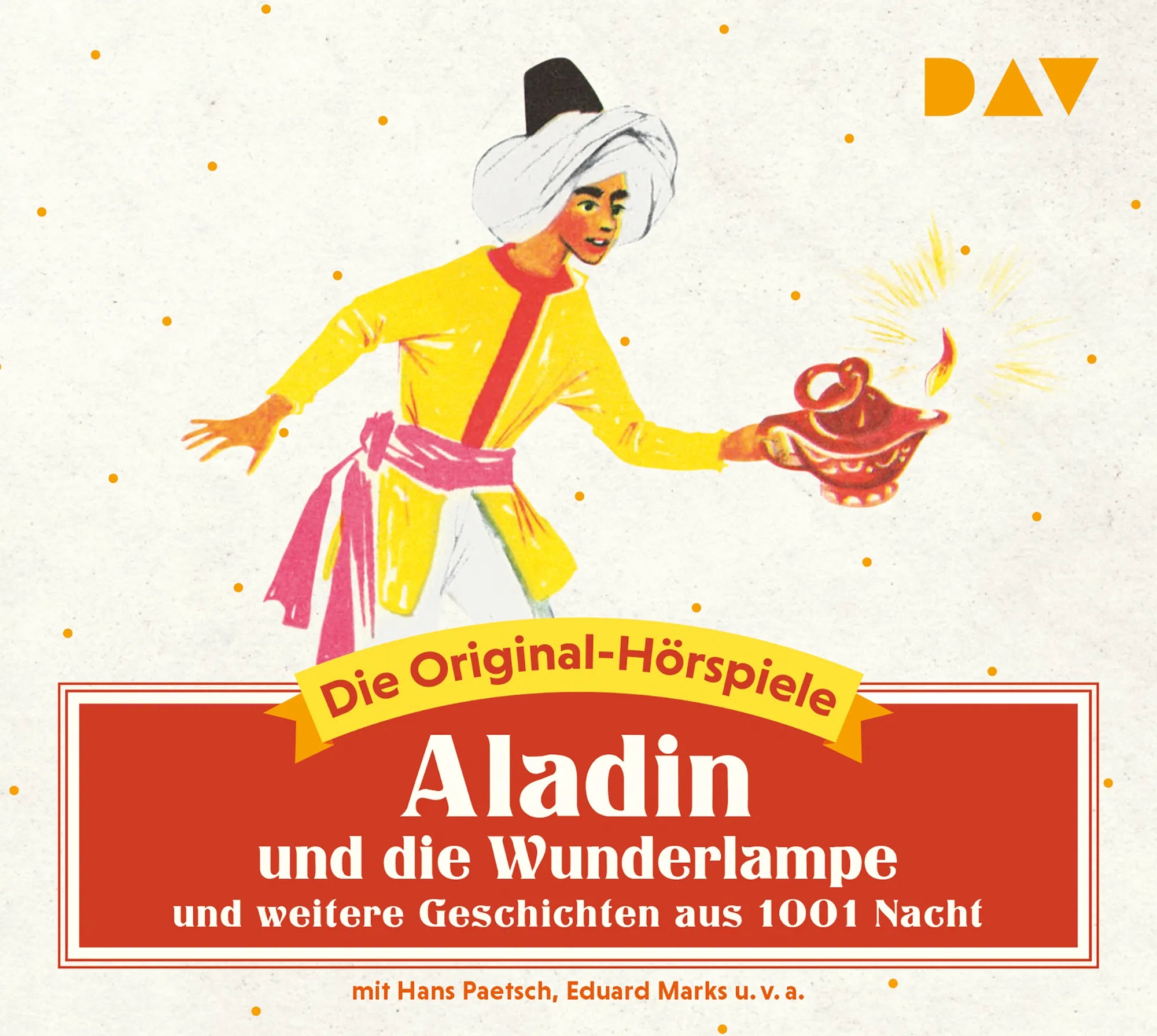 Buchcover von 'Aladin und die Wunderlampe und weitere Geschichten aus 1001 Nacht' - Hörbuch (CD) von div.