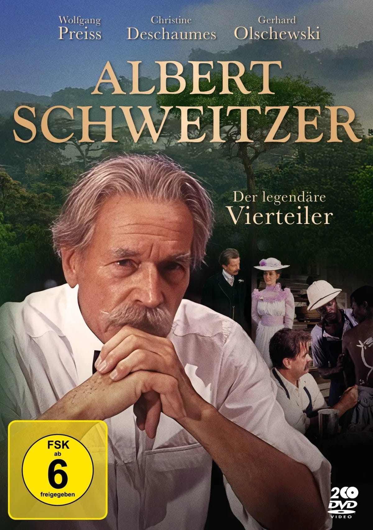 Albert Schweitzer - Der legendäre ARD-Vierteiler - DVD