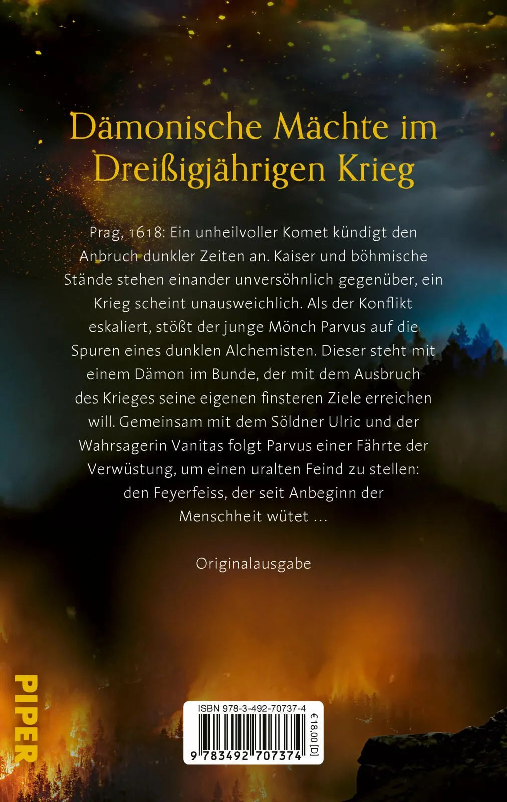 Rückseite: Alchemie des Feuers (Paperback)