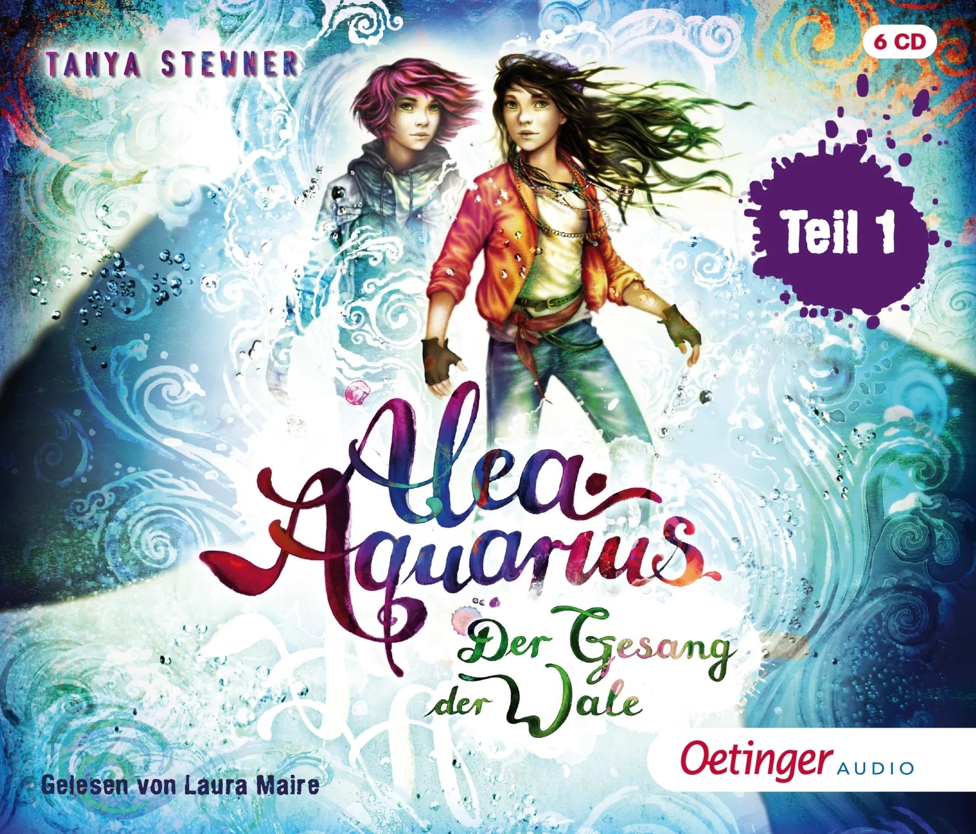 Buchcover von 'Alea Aquarius 9 Teil 1. Der Gesang der Wale' - Hörbuch (CD) von Tanya Stewner