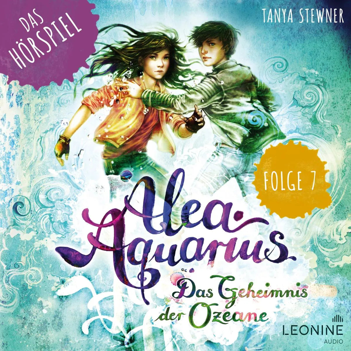 Cover: Alea Aquarius - Das Hörspiel. Folge 7: Das Geheimnis der isländischen Quellen (Hörbuch Download) von Tanya Stewner