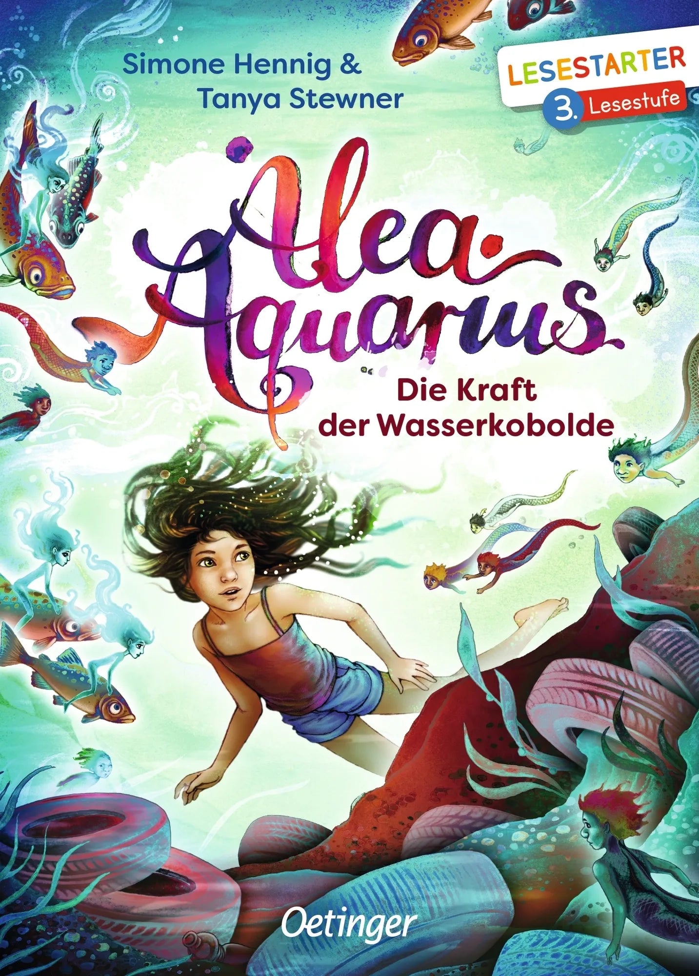 Buchcover von 'Alea Aquarius. Die Kraft der Wasserkobolde' - Gebundene Ausgabe von Tanya Stewner