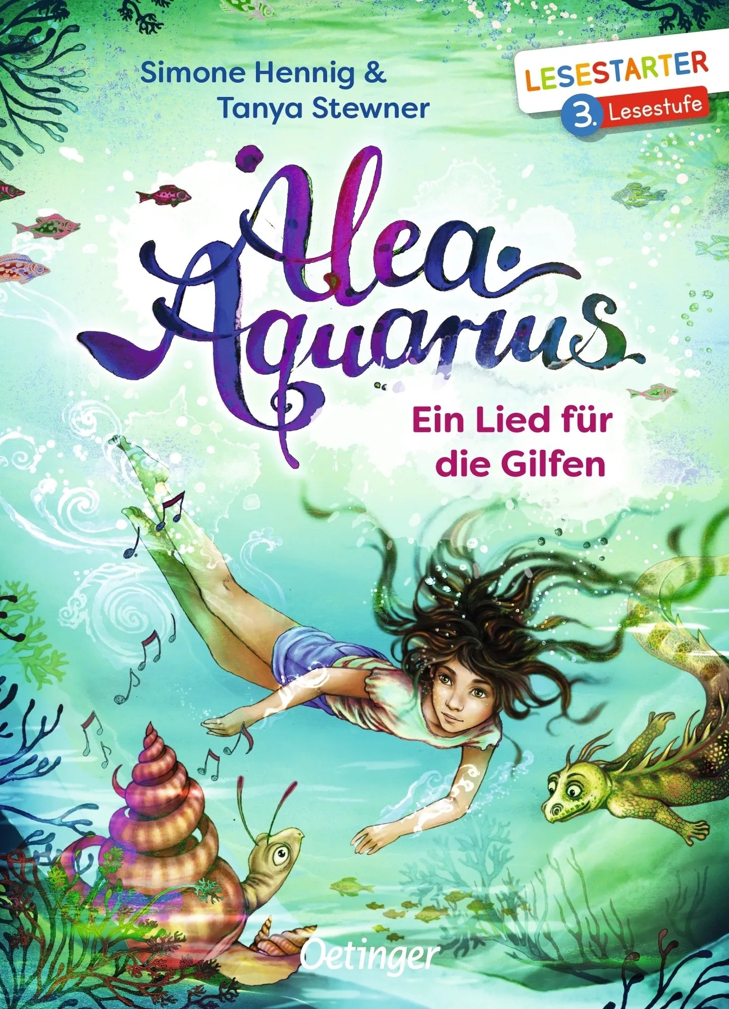 Buchcover von 'Alea Aquarius. Ein Lied für die Gilfen' - Gebundene Ausgabe von Tanya Stewner