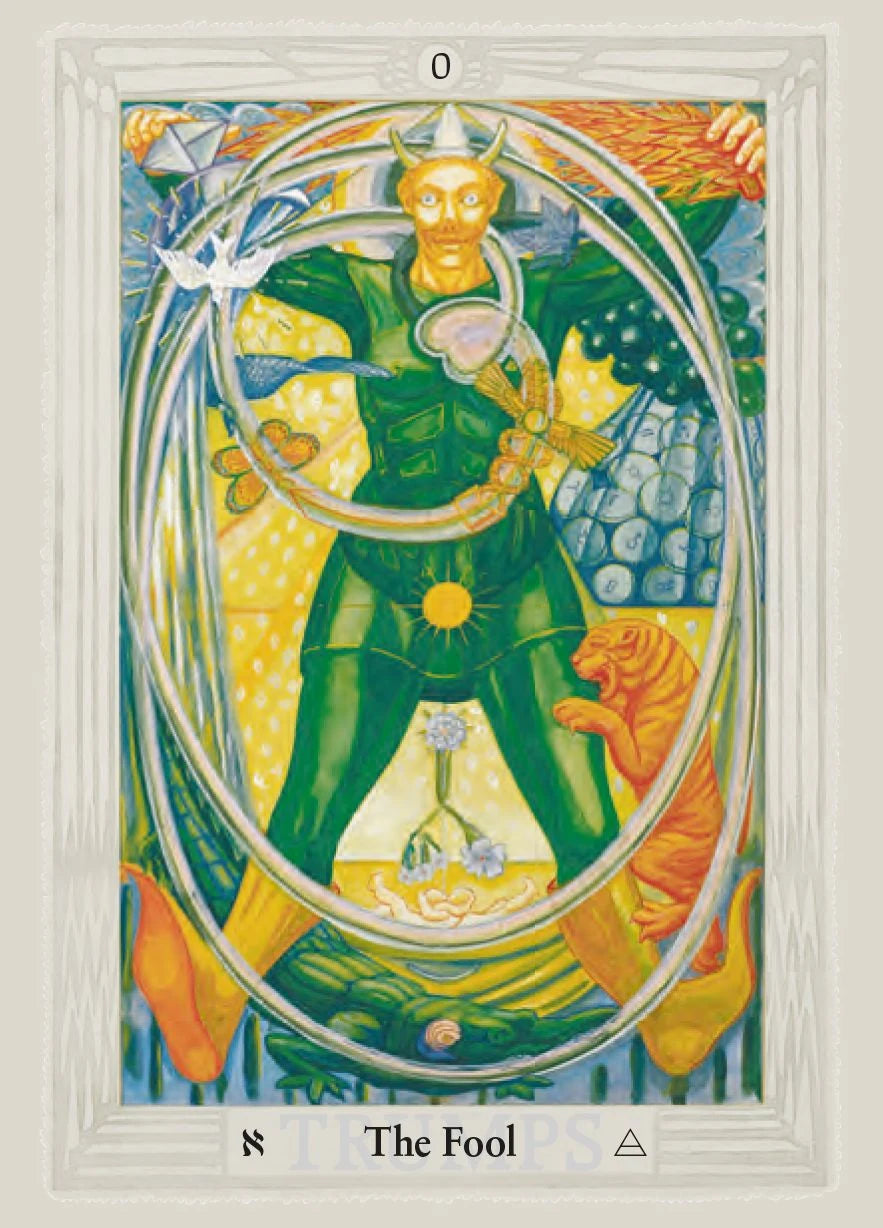 Aleister Crowley Thoth Tarot (Pocket Edition, English, GB) – Ansicht