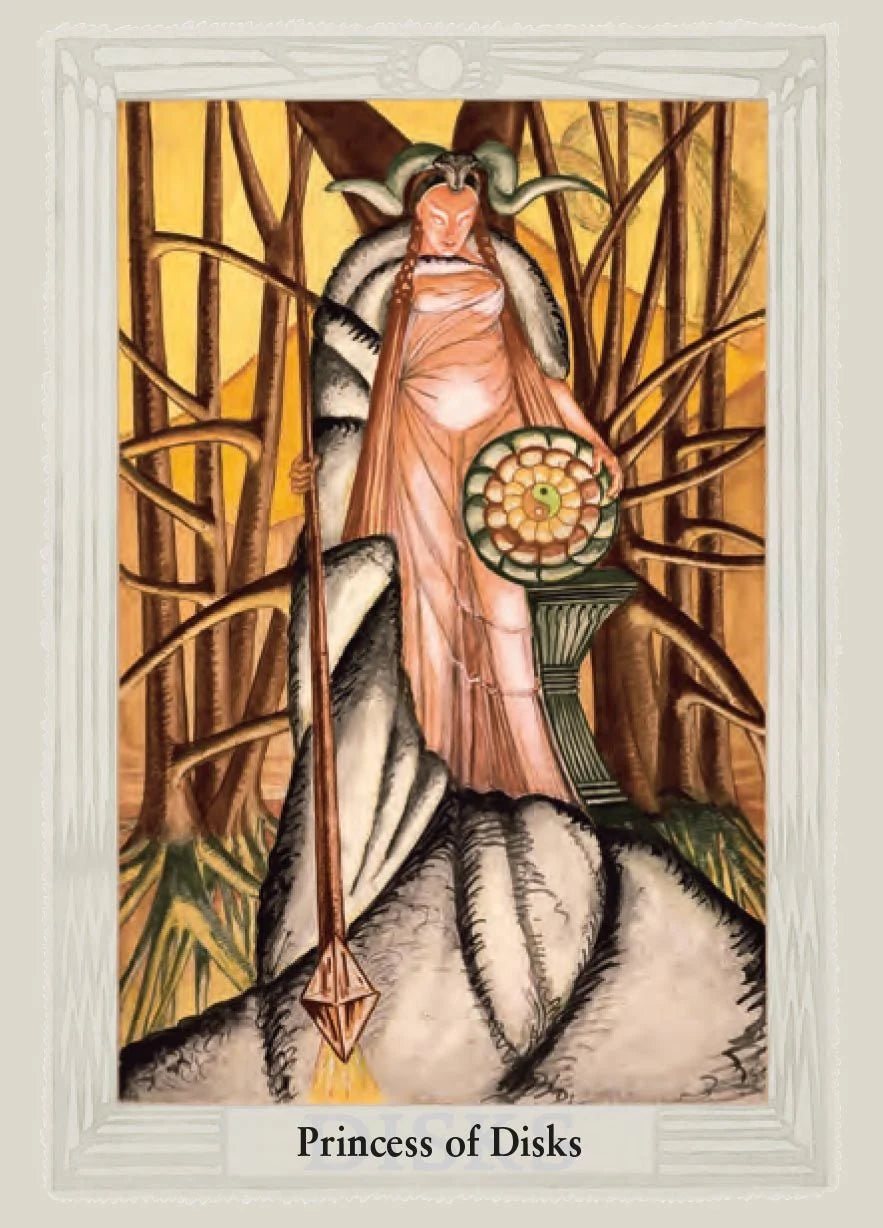 Aleister Crowley Thoth Tarot (Pocket Edition, English, GB) – Ansicht