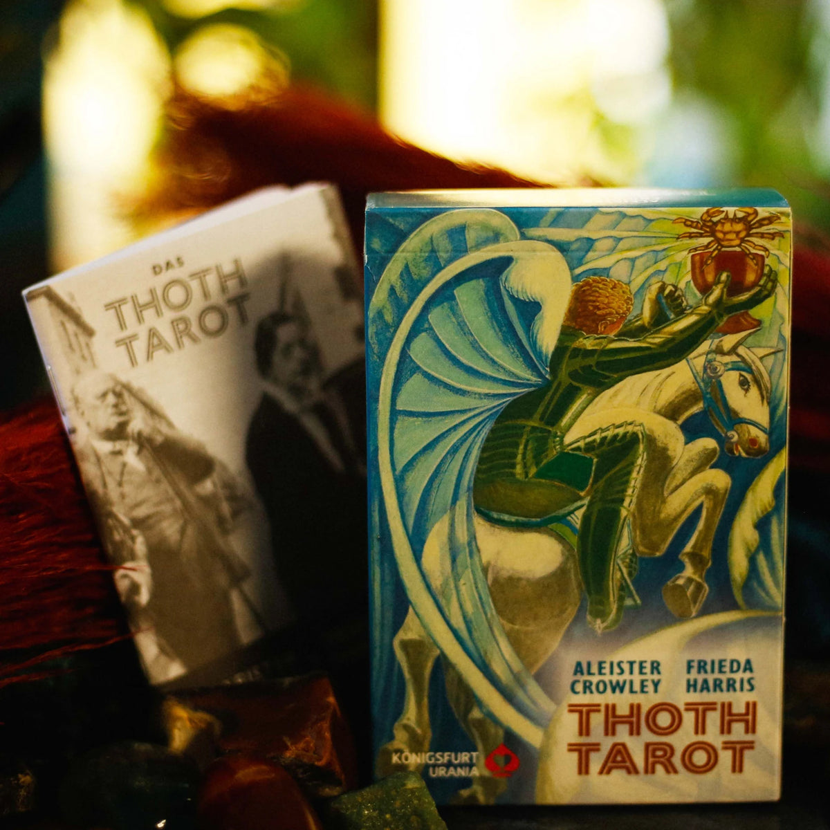 Aleister Crowley Thoth Tarot (Standard Ausgabe, Deutsch, DE) – Ansicht