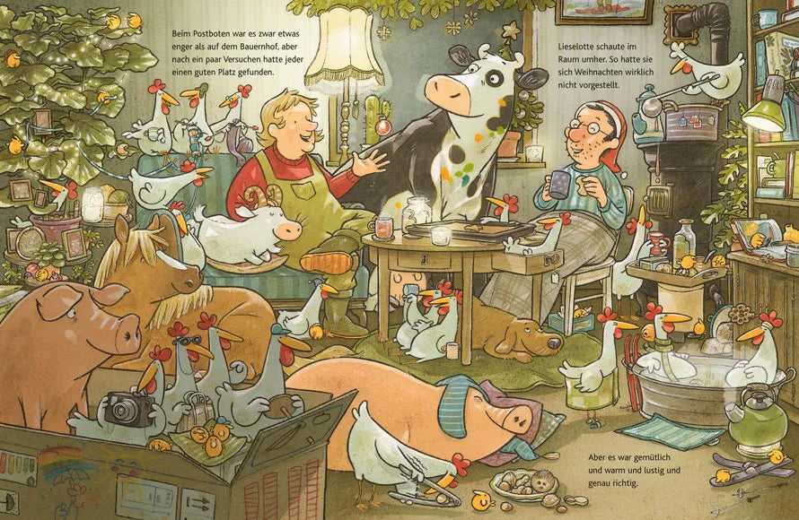 Produktansicht: Lieselotte Weihnachtskuh (Gebundene Ausgabe)