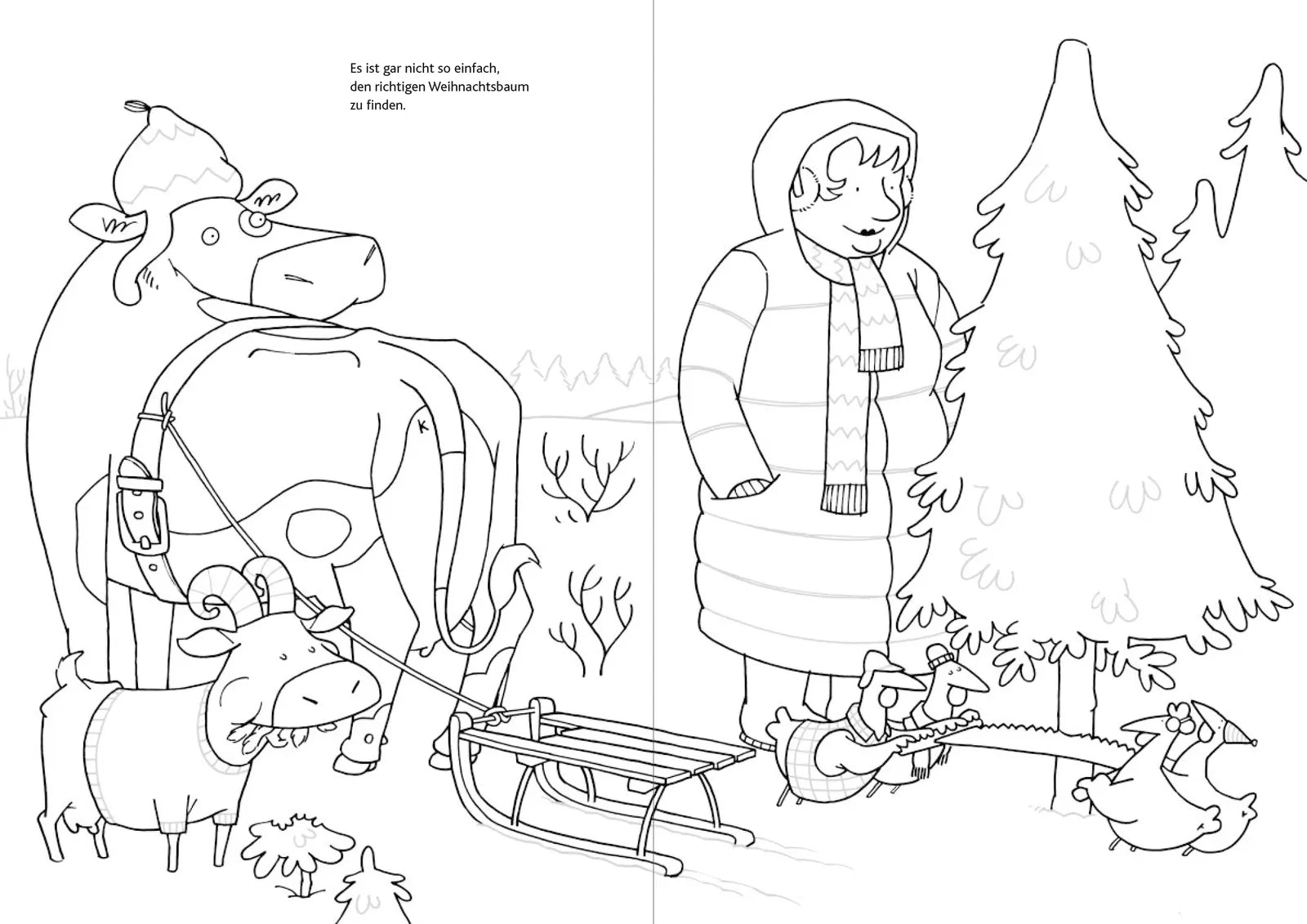 Produktansicht: Mein Lieselotte Weihnachts-Malbuch (Taschenbuch)