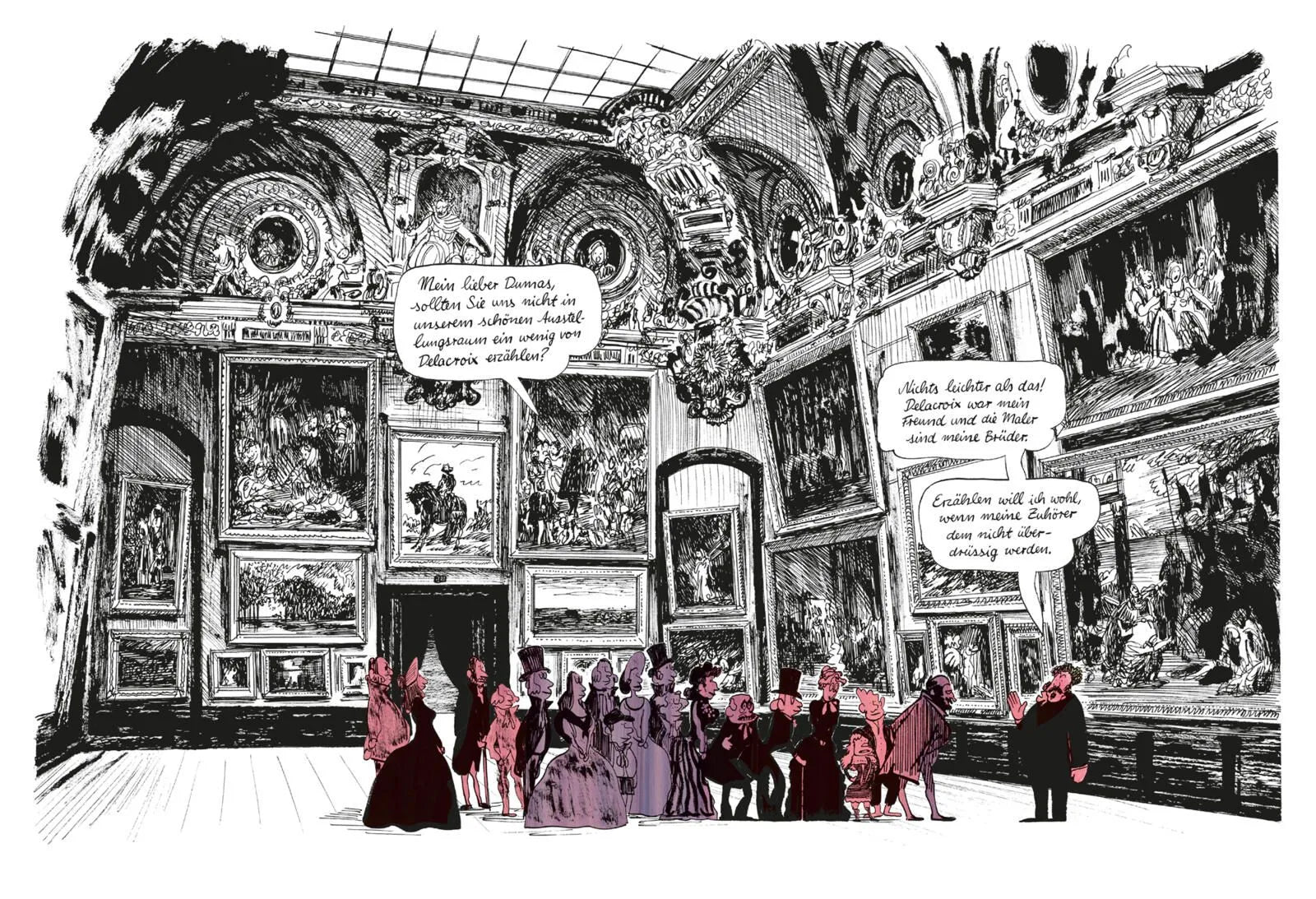 Detailansicht: Alexandre Dumas erzählt die Geschichte von Delacroix (Hardcover)